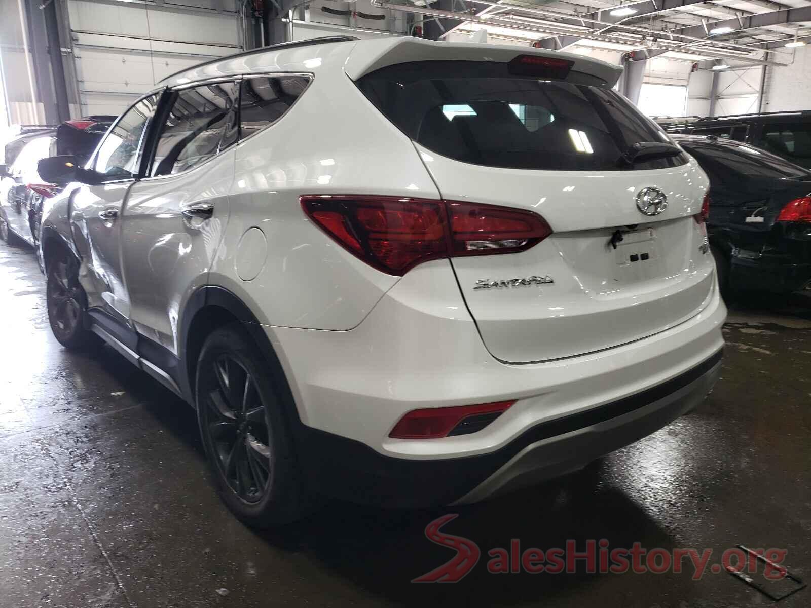 5XYZWDLA8HG485284 2017 HYUNDAI SANTA FE