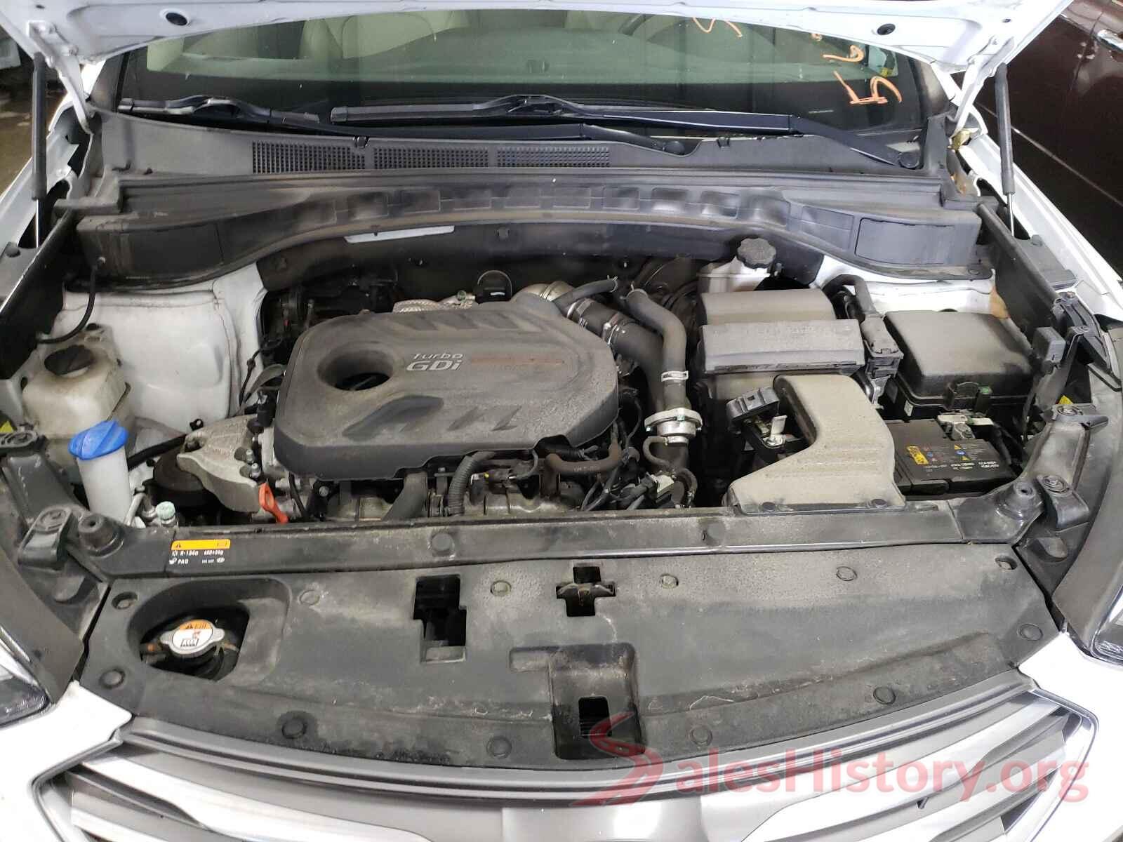 5XYZWDLA8HG485284 2017 HYUNDAI SANTA FE