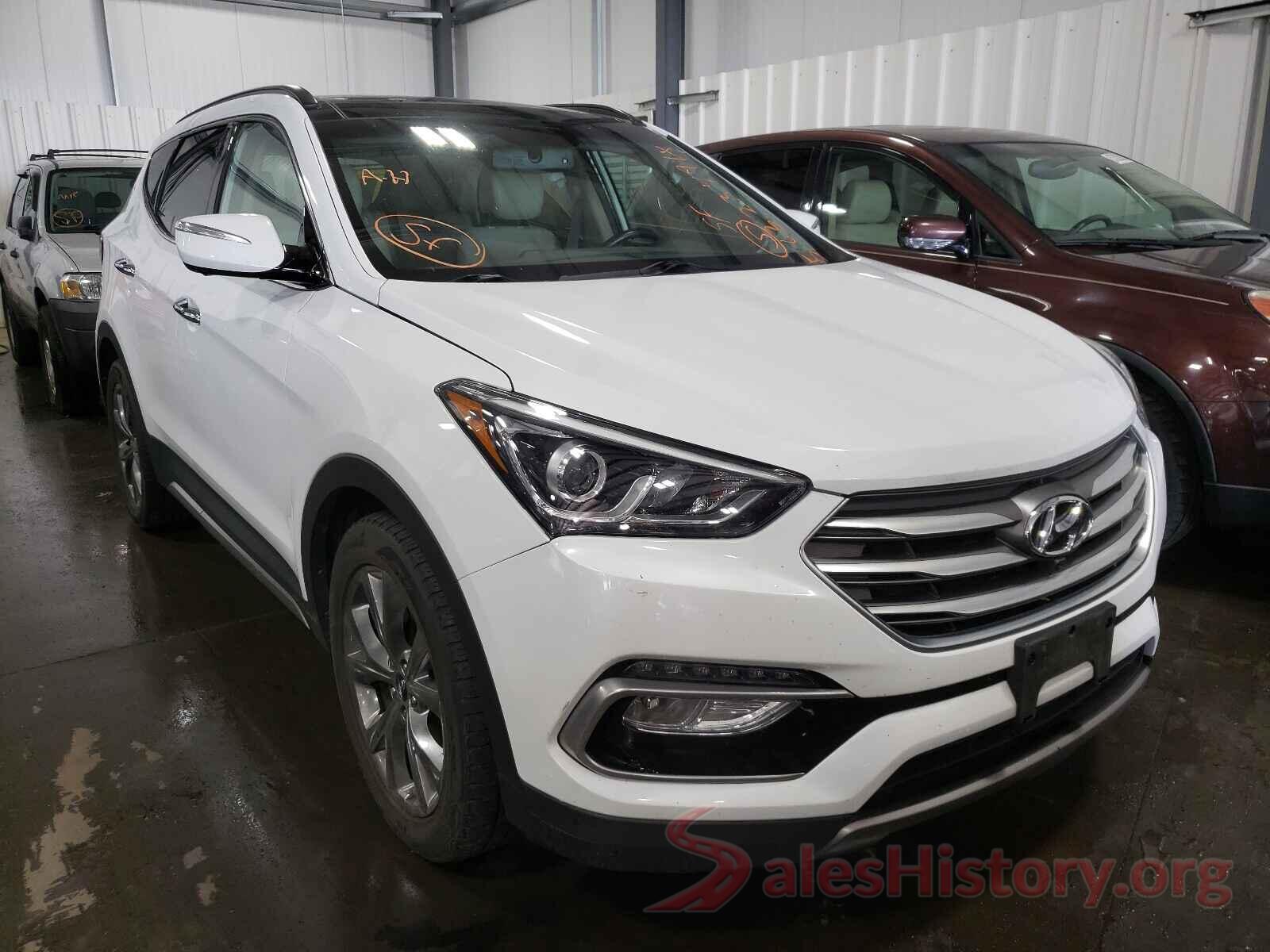 5XYZWDLA8HG485284 2017 HYUNDAI SANTA FE