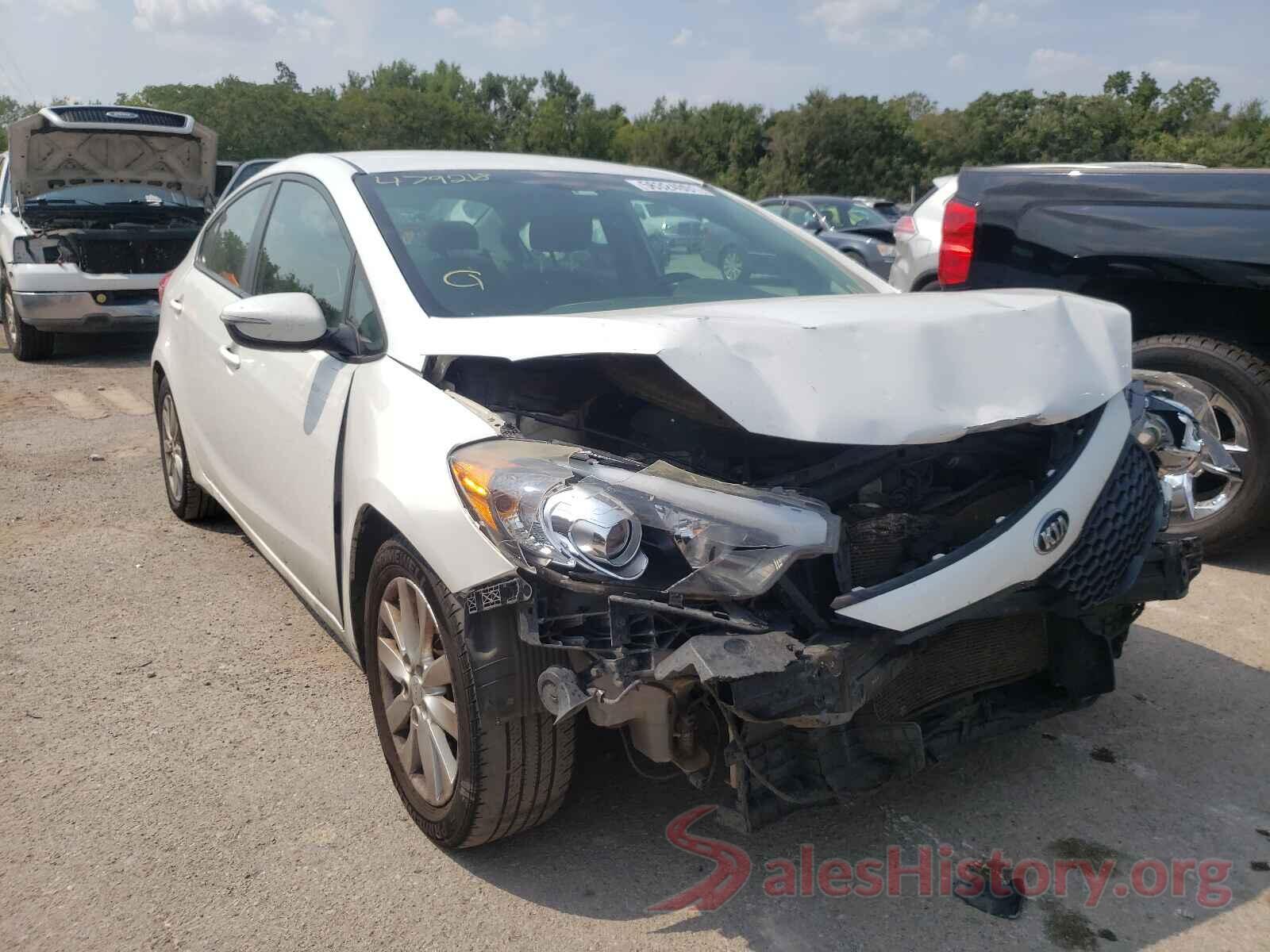 KNAFX4A65G5479218 2016 KIA FORTE