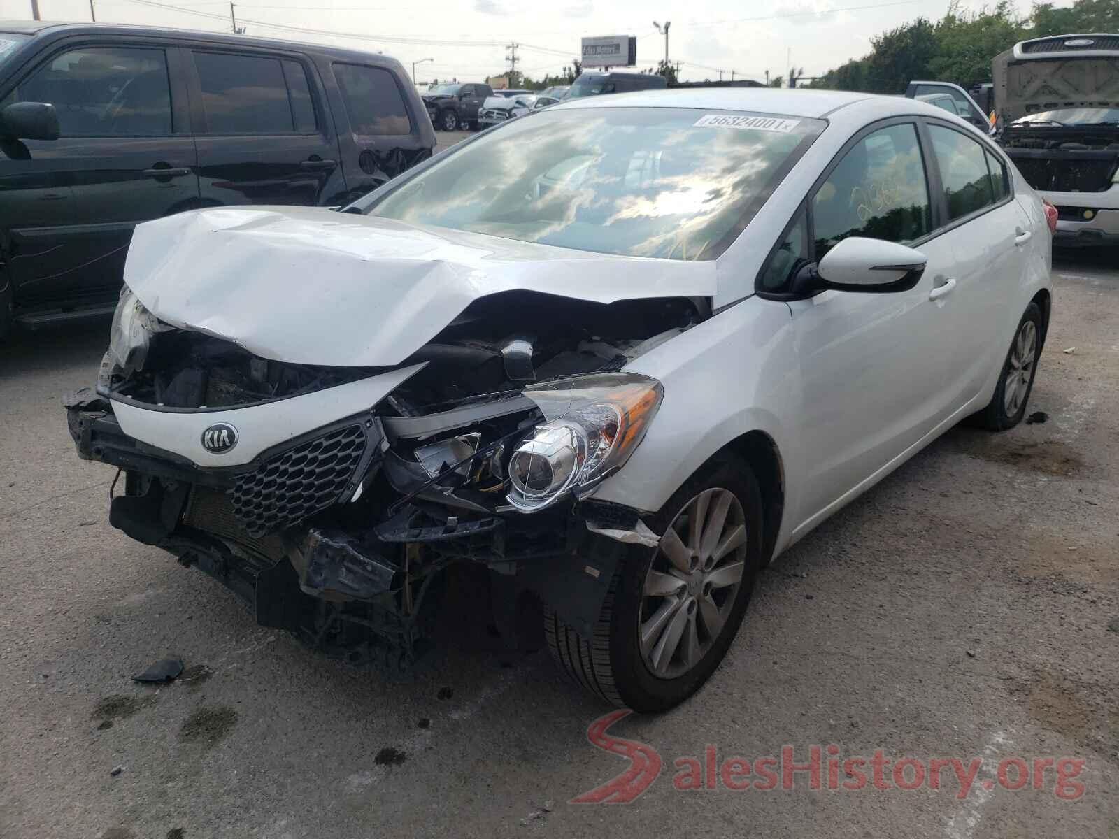 KNAFX4A65G5479218 2016 KIA FORTE