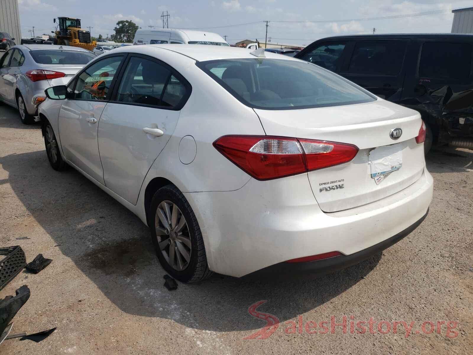 KNAFX4A65G5479218 2016 KIA FORTE