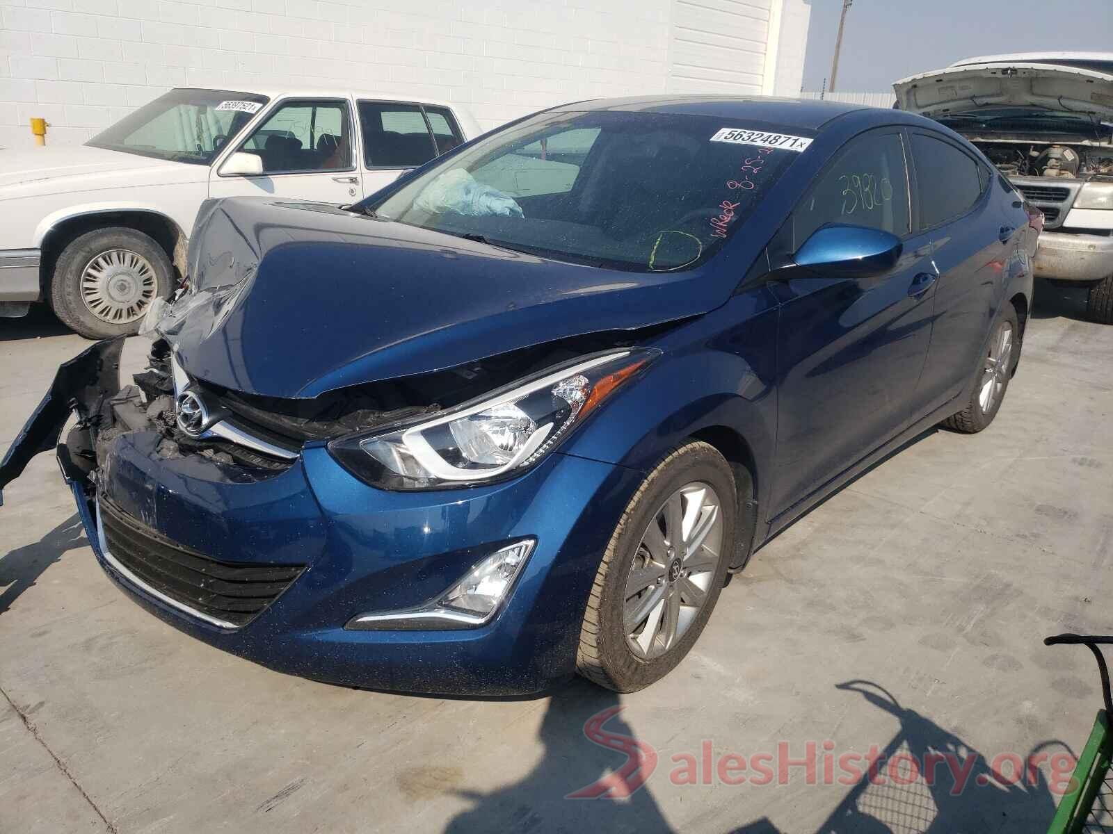 KMHDH4AE5GU542415 2016 HYUNDAI ELANTRA