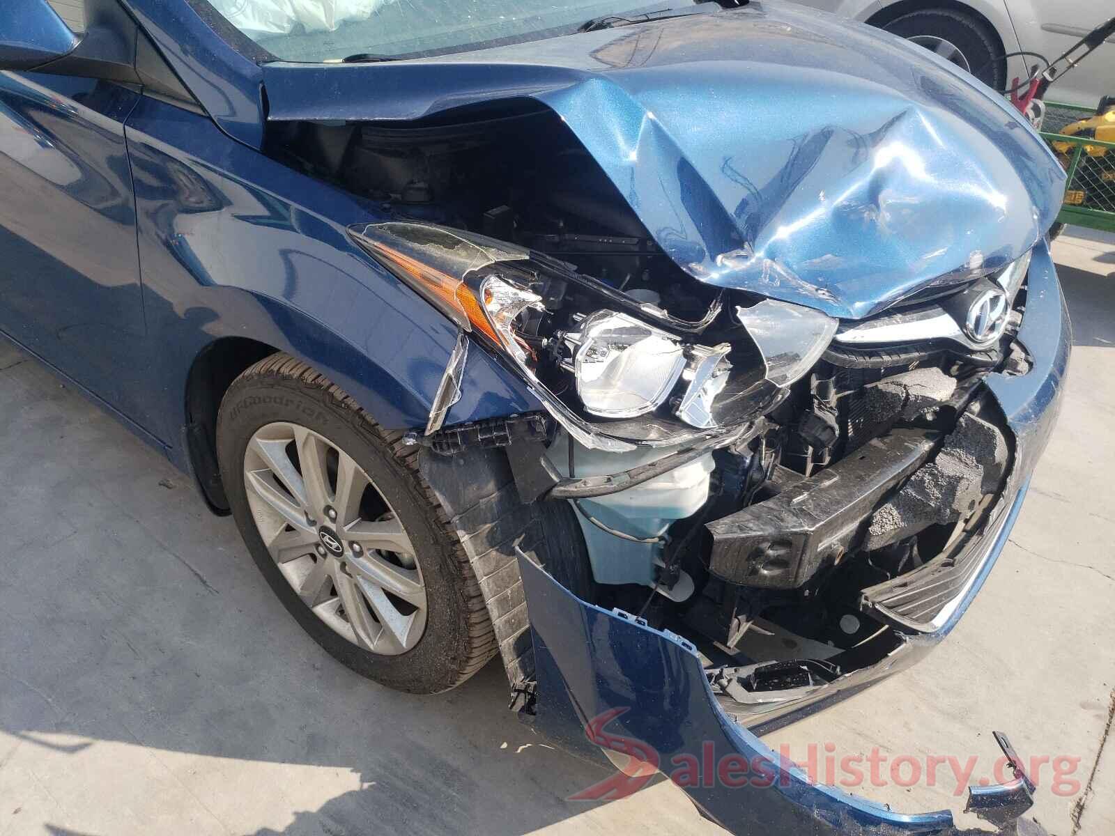 KMHDH4AE5GU542415 2016 HYUNDAI ELANTRA