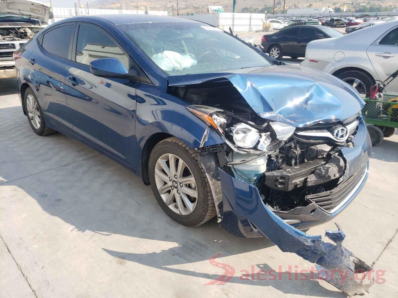 KMHDH4AE5GU542415 2016 HYUNDAI ELANTRA