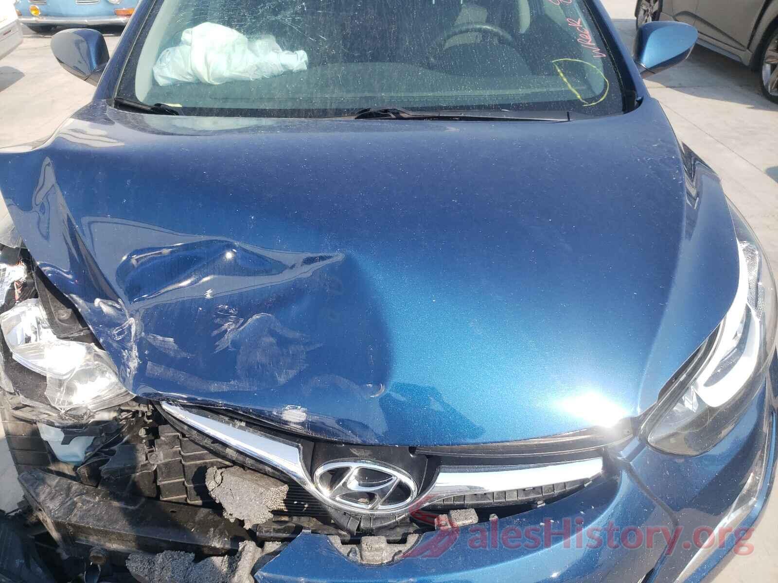 KMHDH4AE5GU542415 2016 HYUNDAI ELANTRA