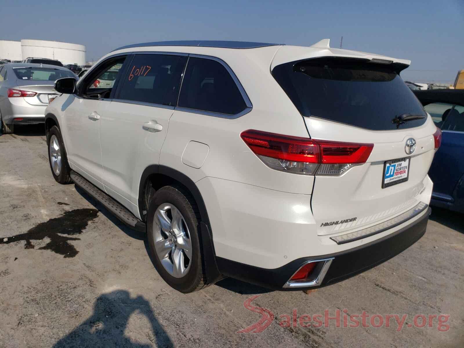 5TDYZRFH2HS212112 2017 TOYOTA HIGHLANDER