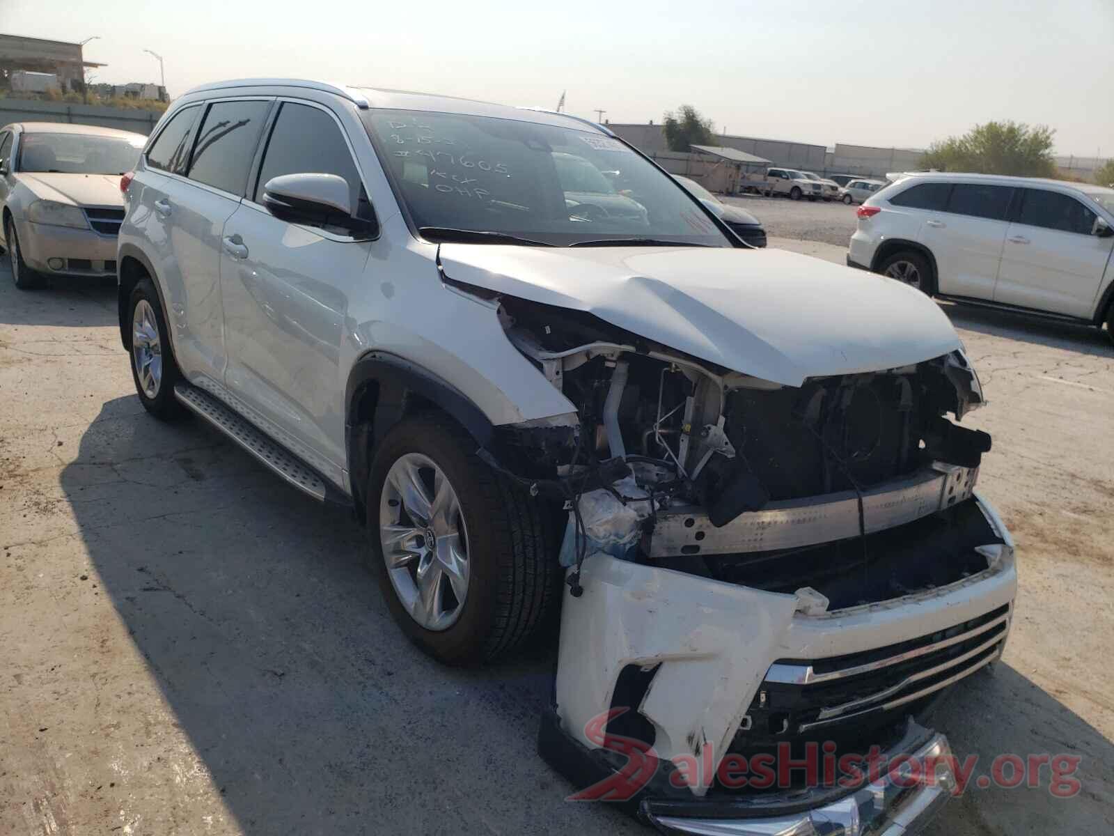 5TDYZRFH2HS212112 2017 TOYOTA HIGHLANDER