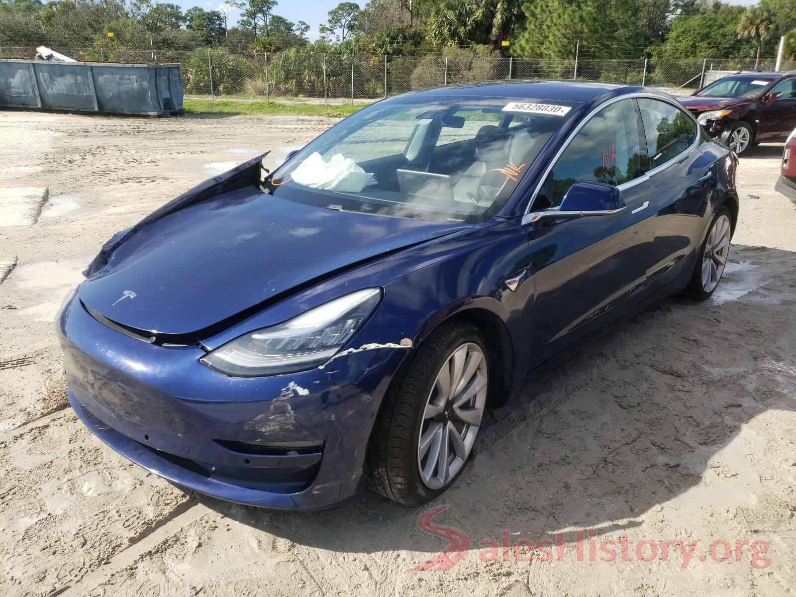 5YJ3E1EA6JF049924 2018 TESLA MODEL 3