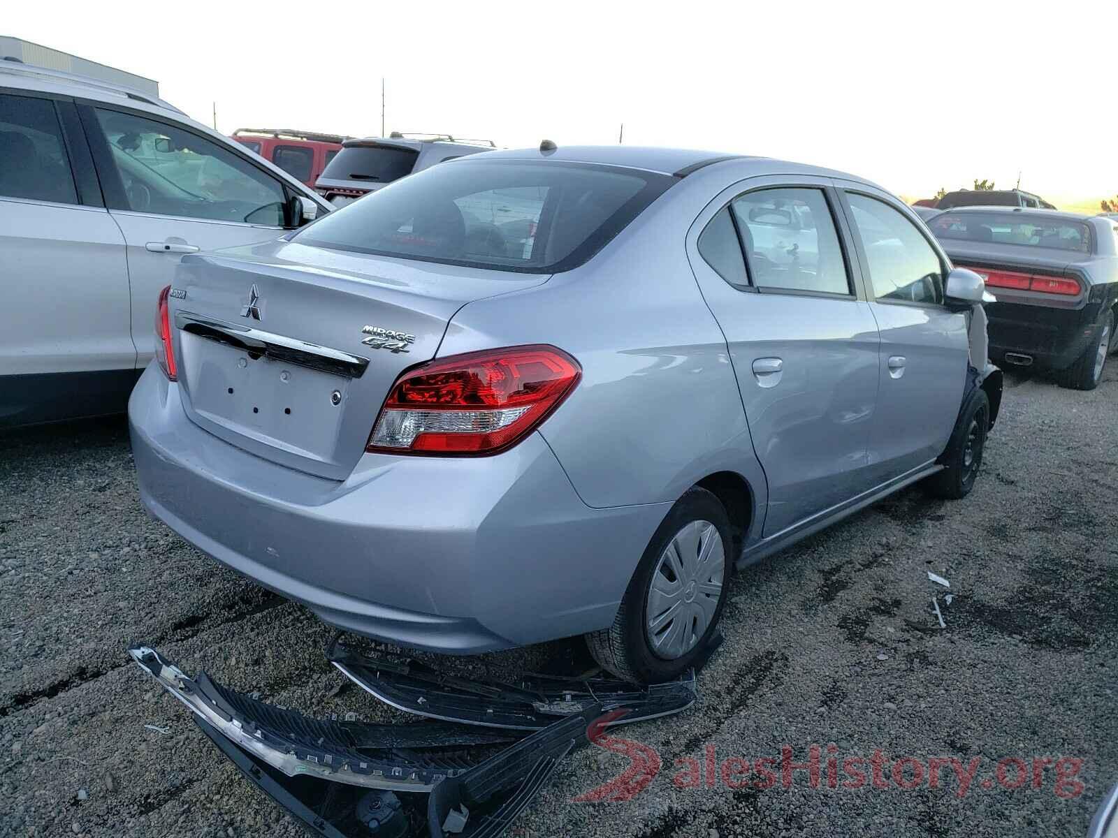 ML32F3FJ1KHF16144 2019 MITSUBISHI MIRAGE