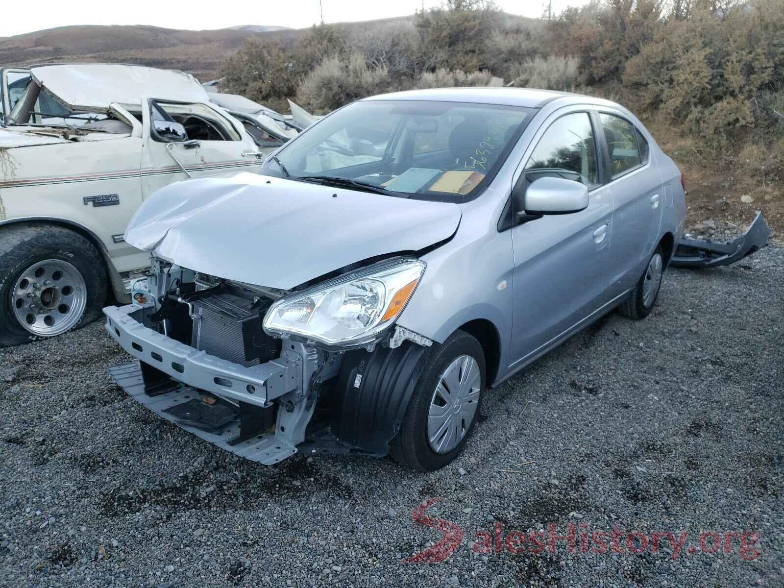 ML32F3FJ1KHF16144 2019 MITSUBISHI MIRAGE