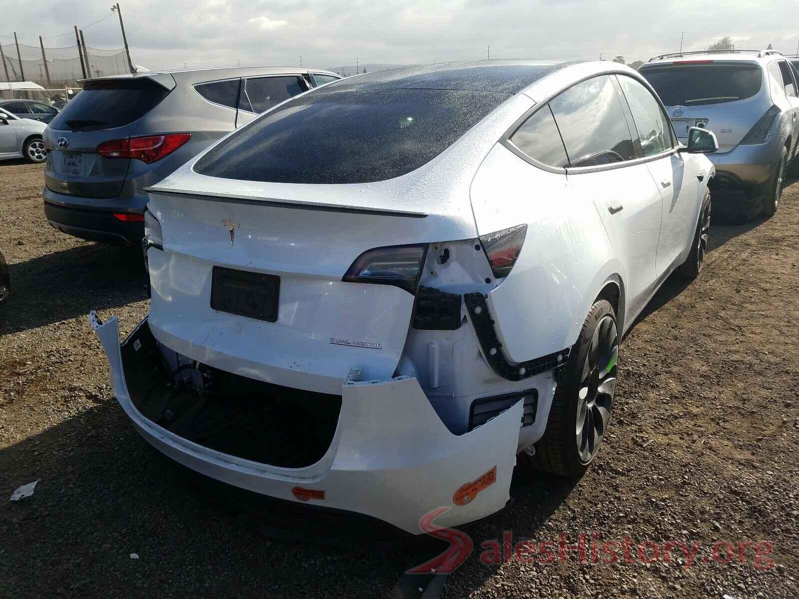 5YJYGDEF9LF028050 2020 TESLA MODEL Y