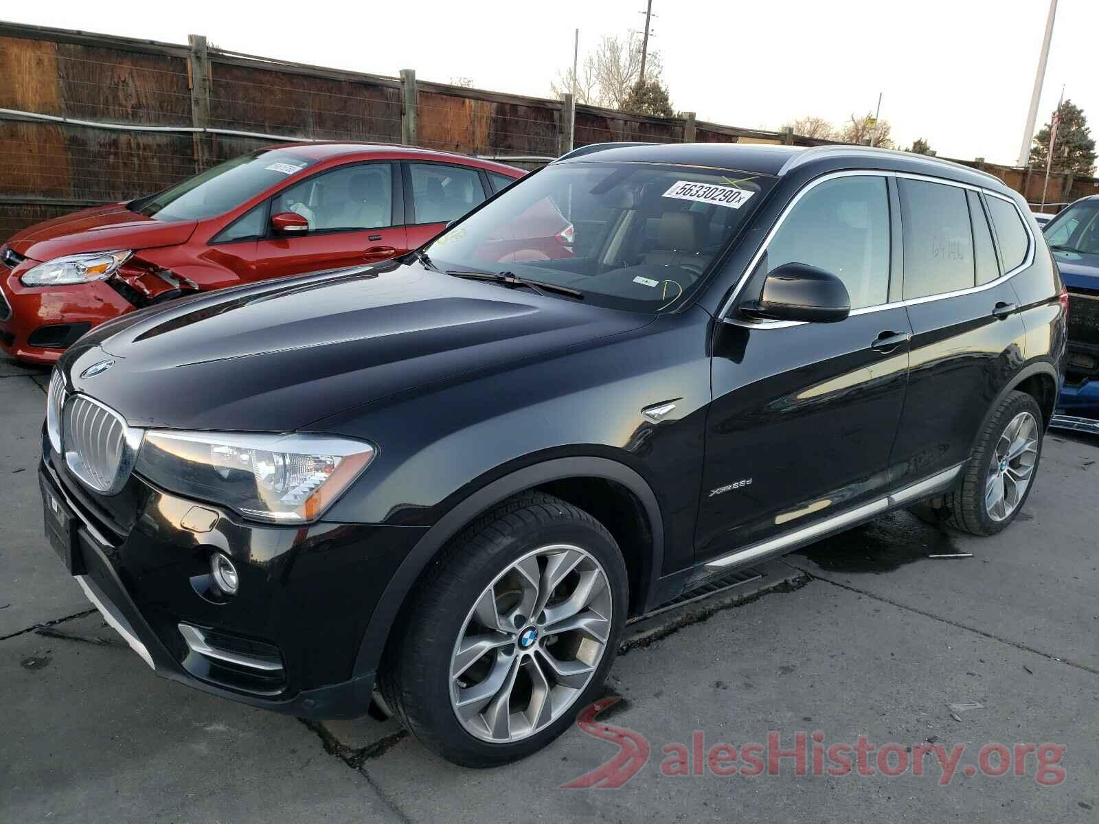 5UXWY3C55G0N87753 2016 BMW X3