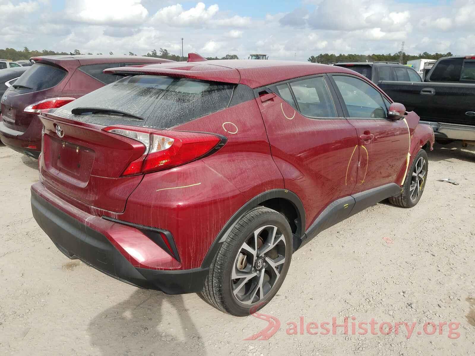 NMTKHMBX7JR057294 2018 TOYOTA C-HR