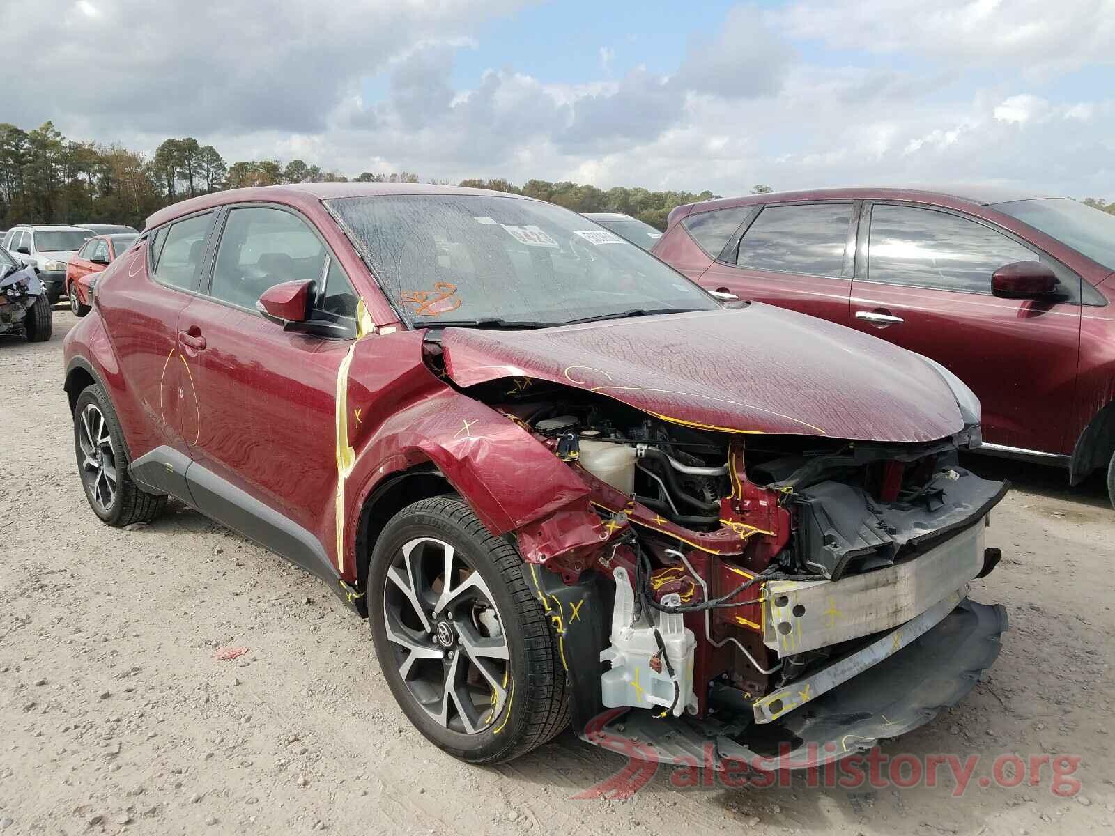 NMTKHMBX7JR057294 2018 TOYOTA C-HR