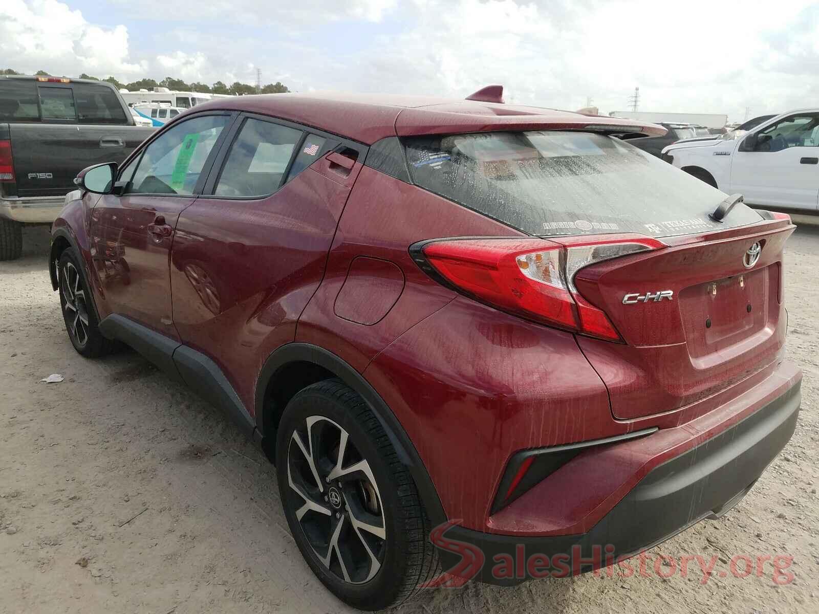 NMTKHMBX7JR057294 2018 TOYOTA C-HR