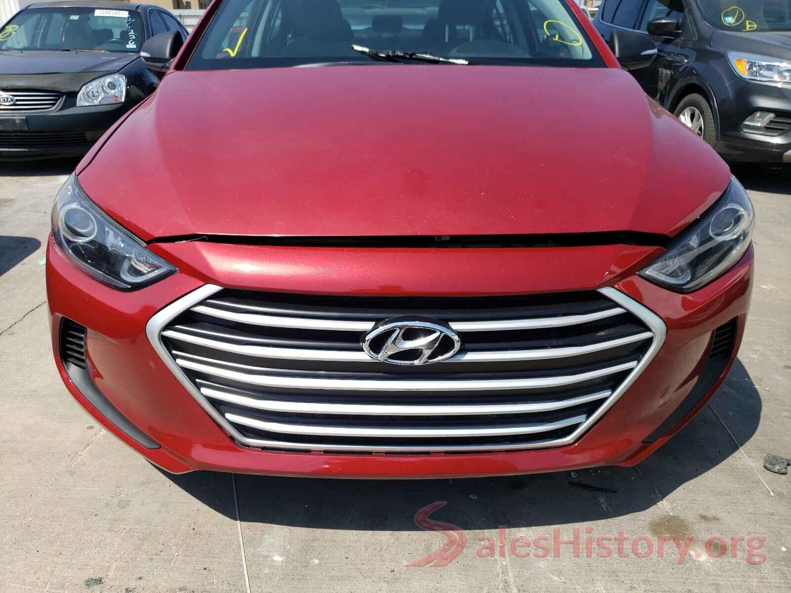 5NPD74LF2JH343000 2018 HYUNDAI ELANTRA