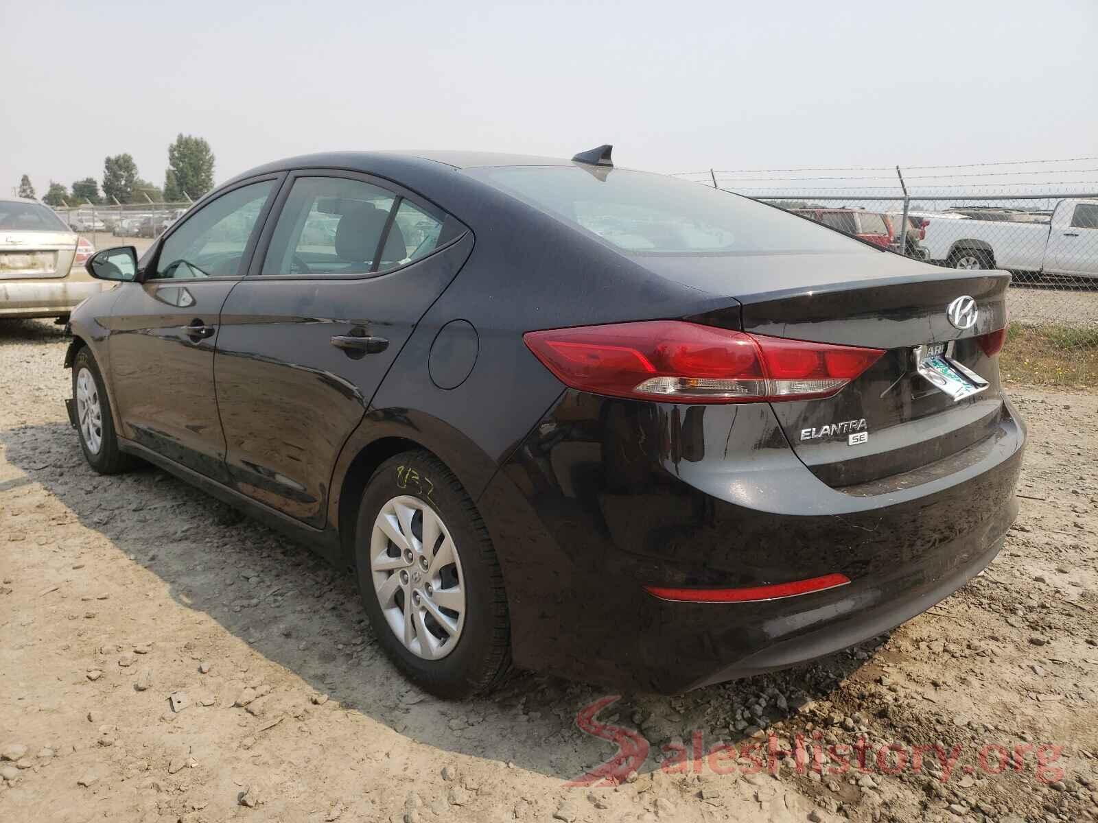 5NPD74LF0HH090611 2017 HYUNDAI ELANTRA