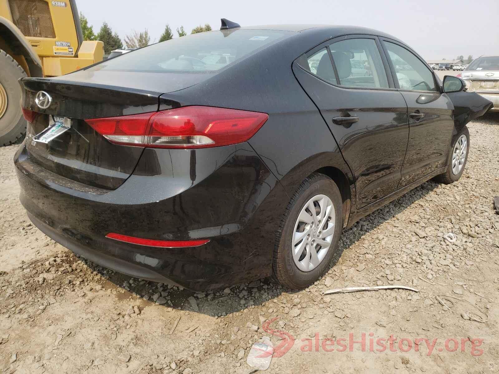 5NPD74LF0HH090611 2017 HYUNDAI ELANTRA