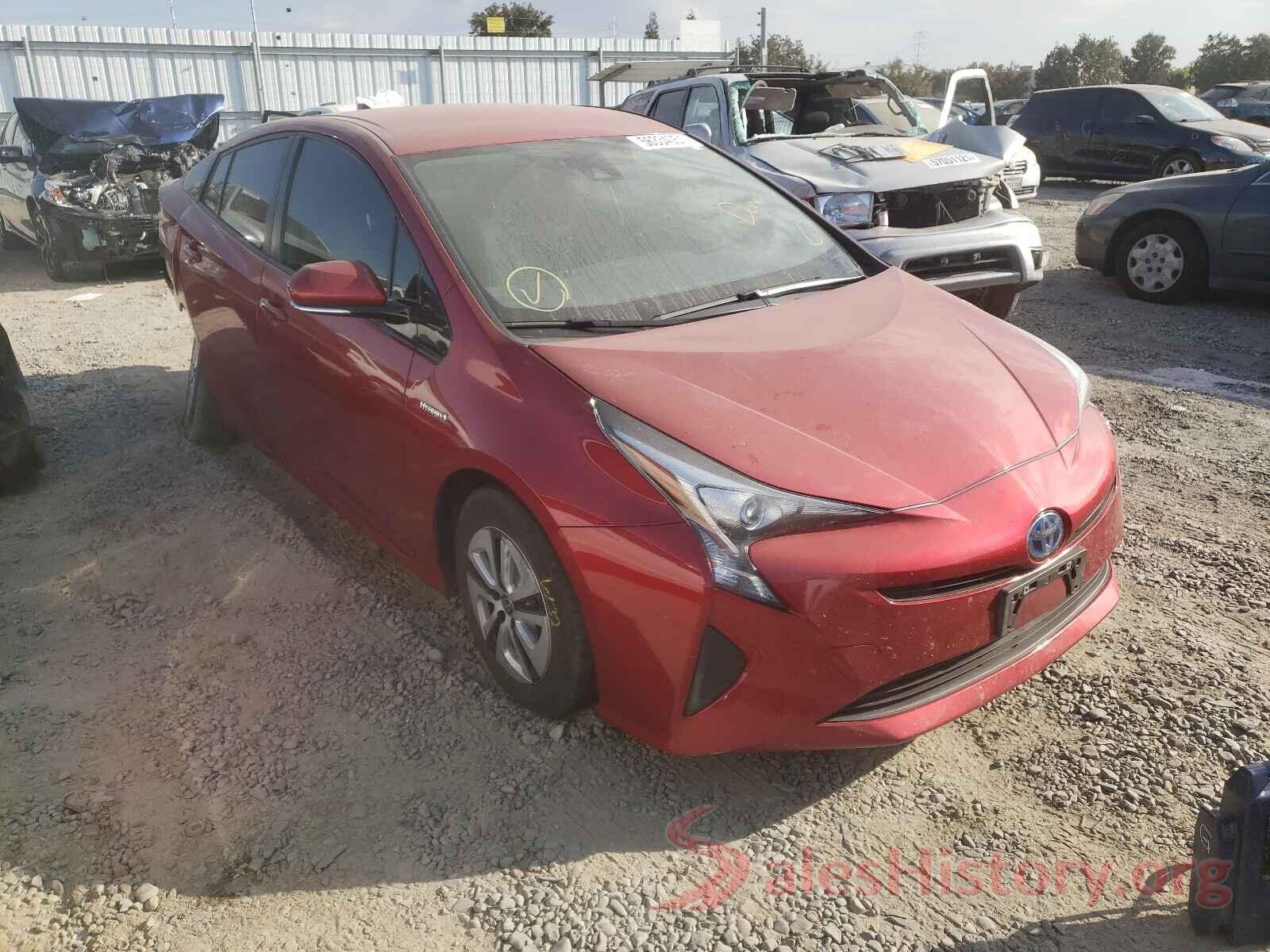 JTDKARFU6H3528513 2017 TOYOTA PRIUS