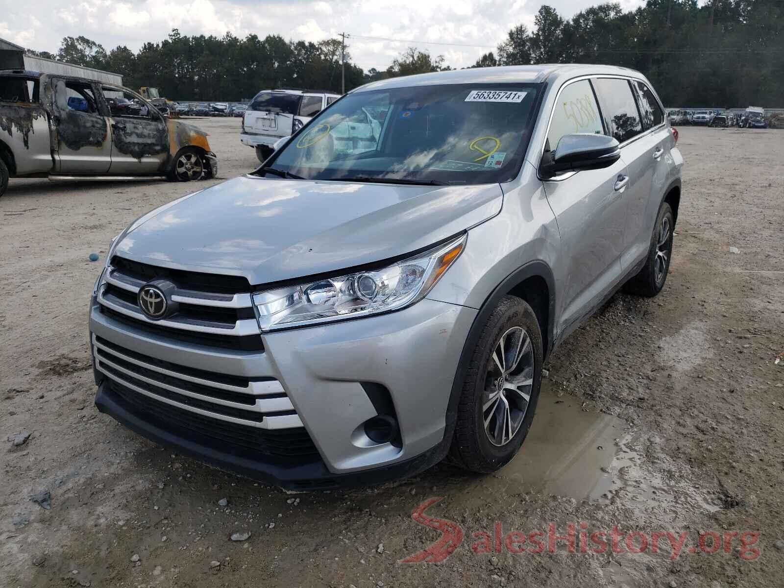 5TDZARFH7KS054188 2019 TOYOTA HIGHLANDER