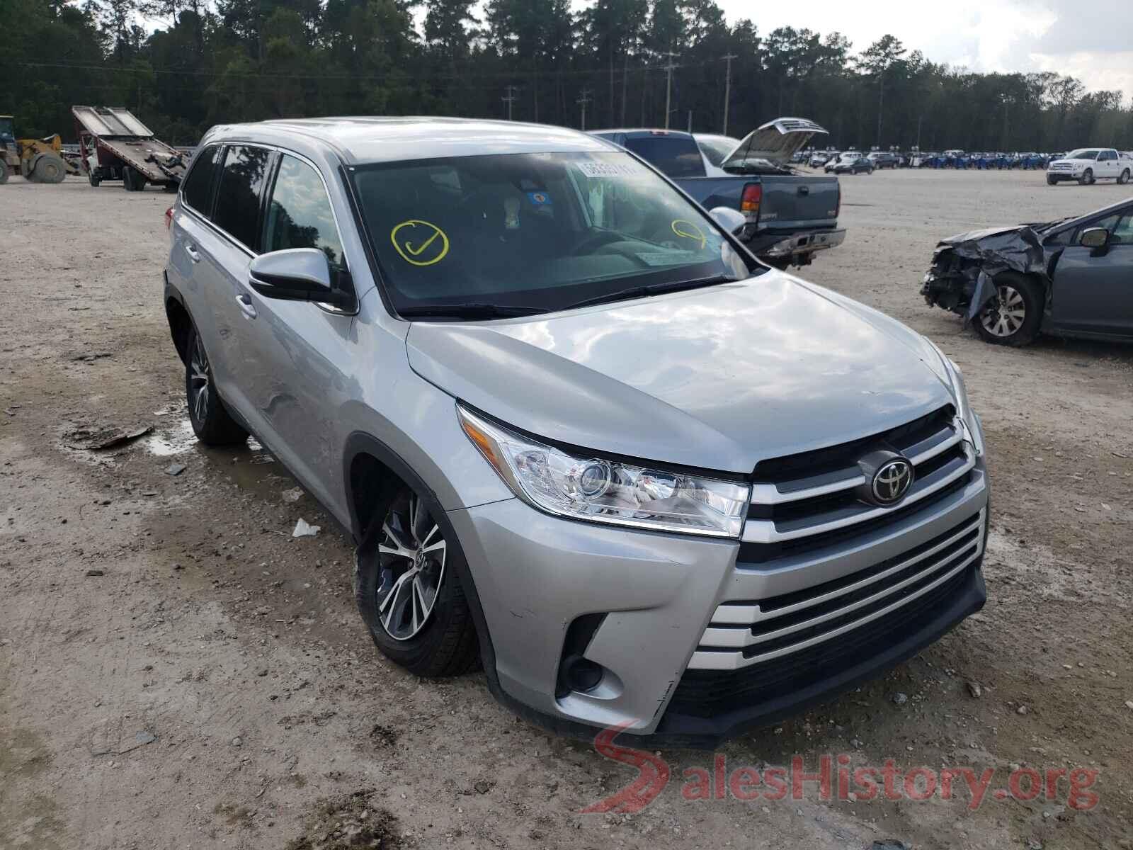 5TDZARFH7KS054188 2019 TOYOTA HIGHLANDER