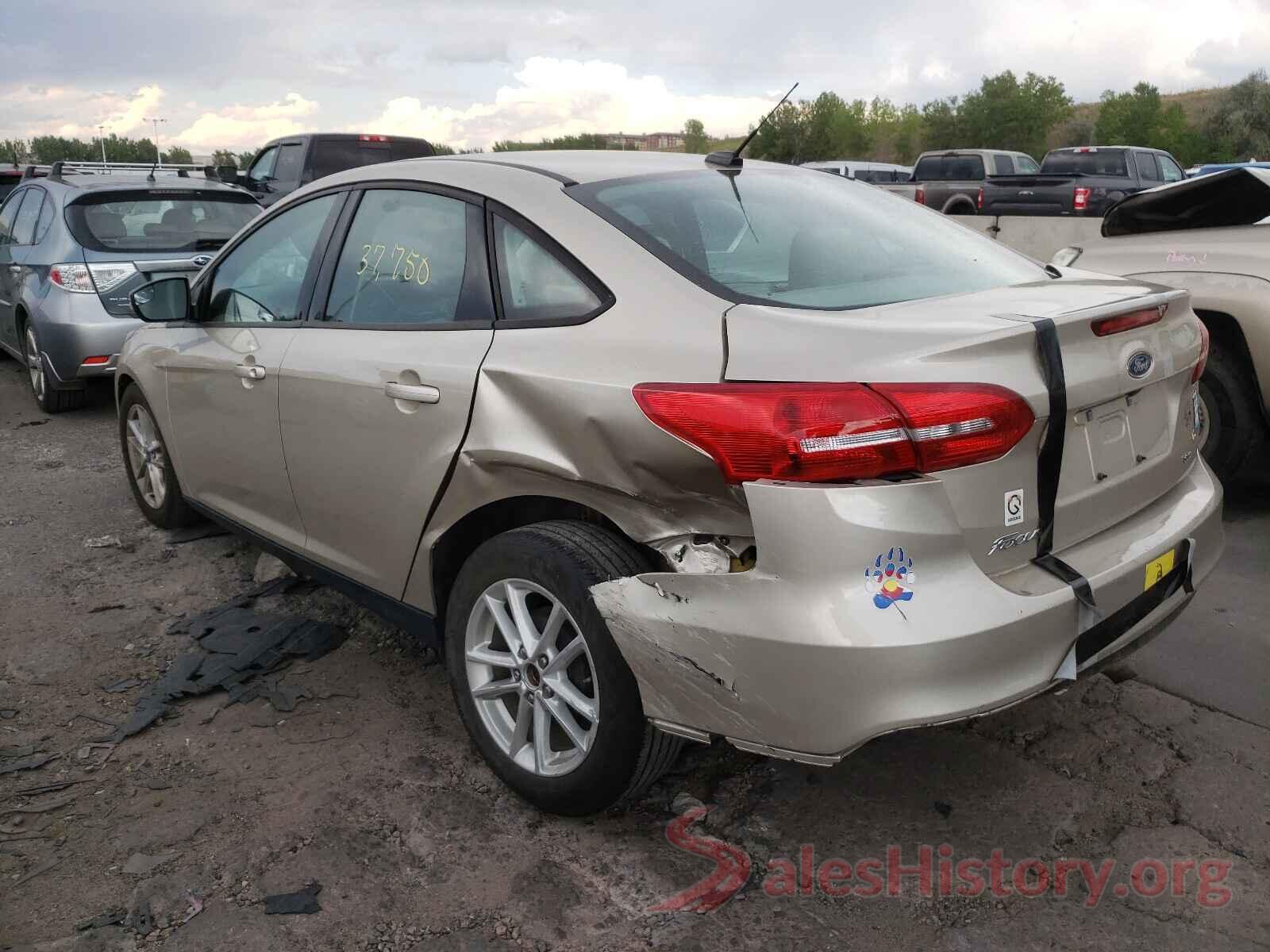 1FADP3F24HL205506 2017 FORD FOCUS