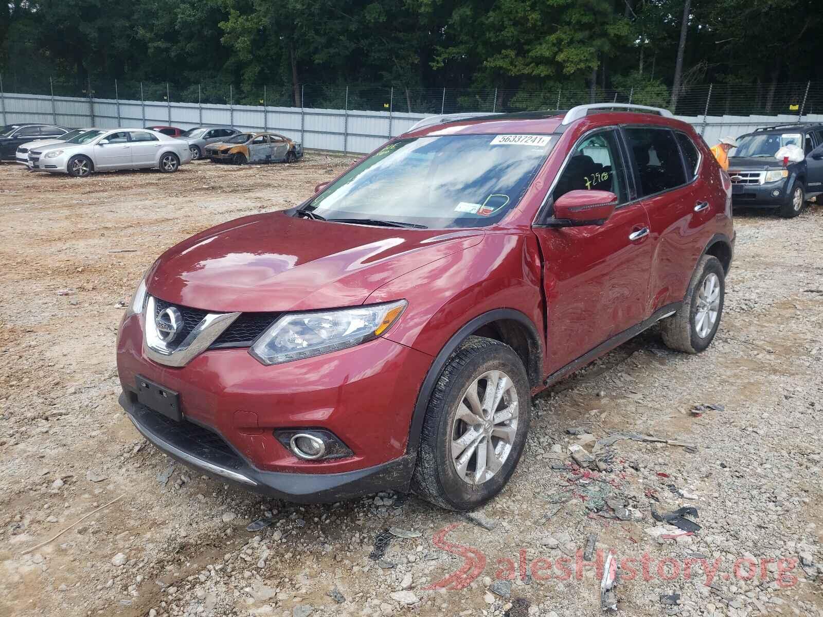 5N1AT2MVXGC802007 2016 NISSAN ROGUE