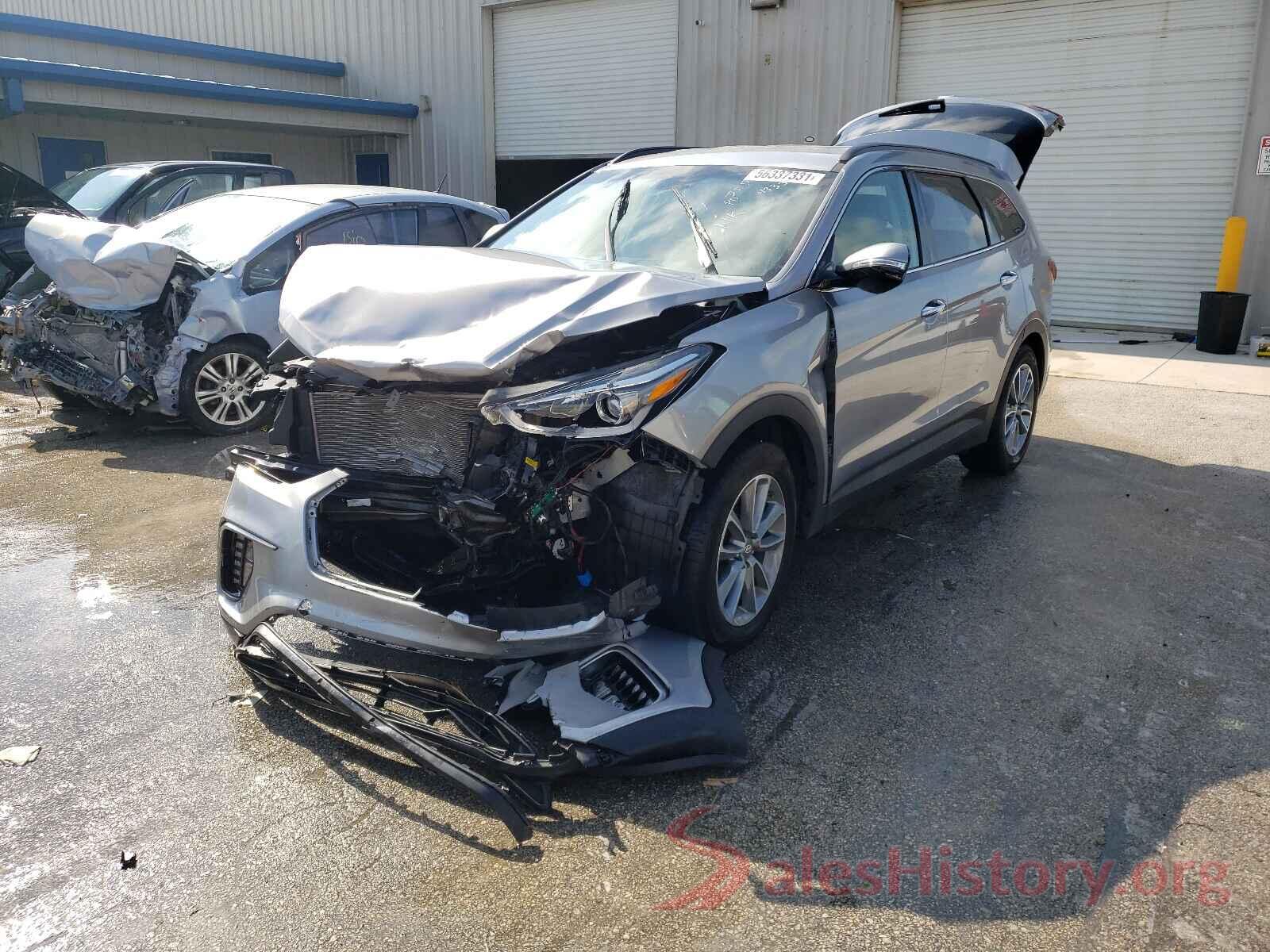 KM8SN4HF4KU303056 2019 HYUNDAI SANTA FE