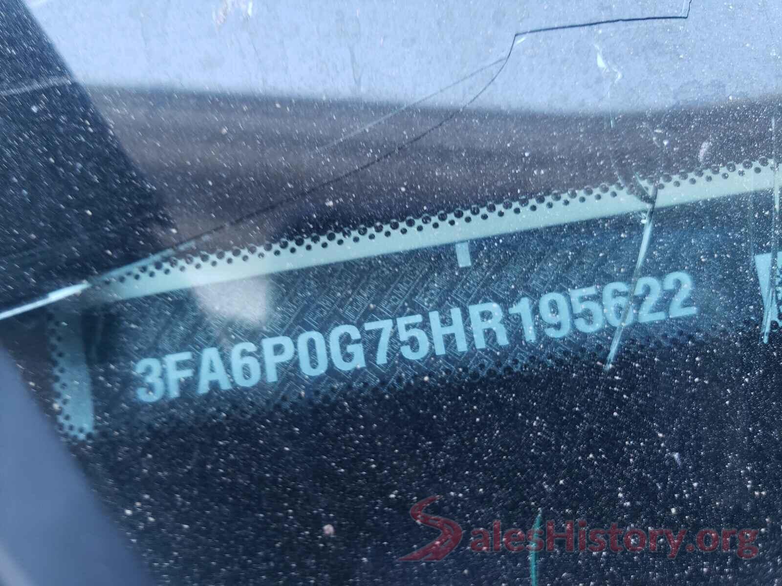 3FA6P0G75HR195622 2017 FORD FUSION