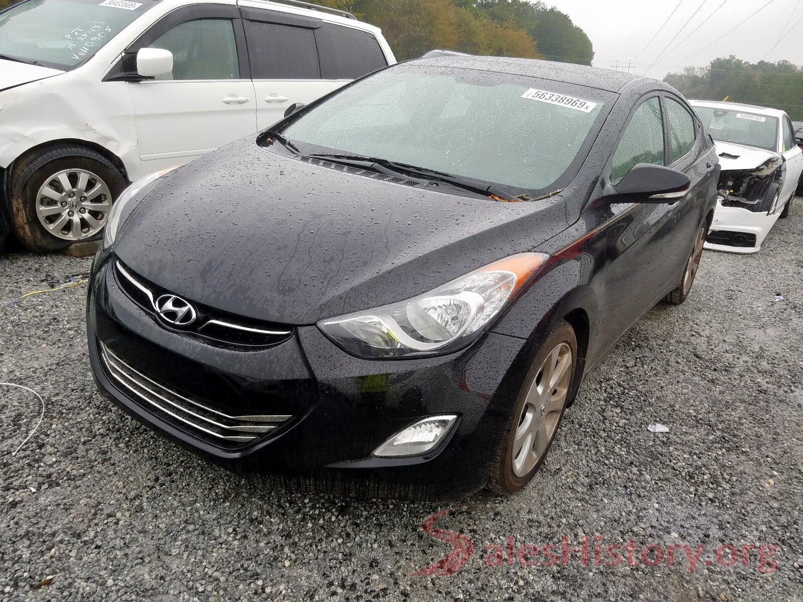 5NPDH4AE8CH136461 2012 HYUNDAI ELANTRA