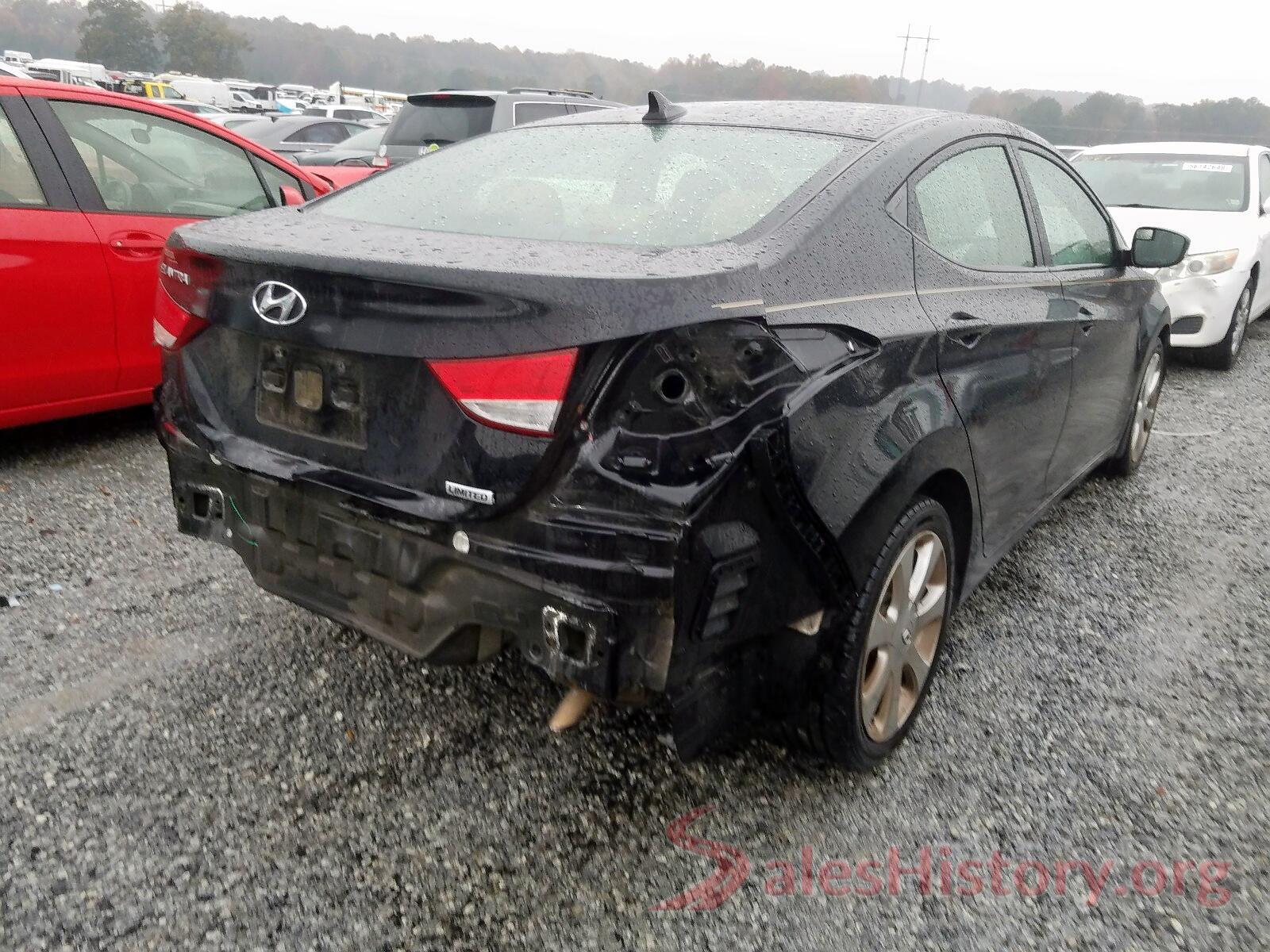 5NPDH4AE8CH136461 2012 HYUNDAI ELANTRA