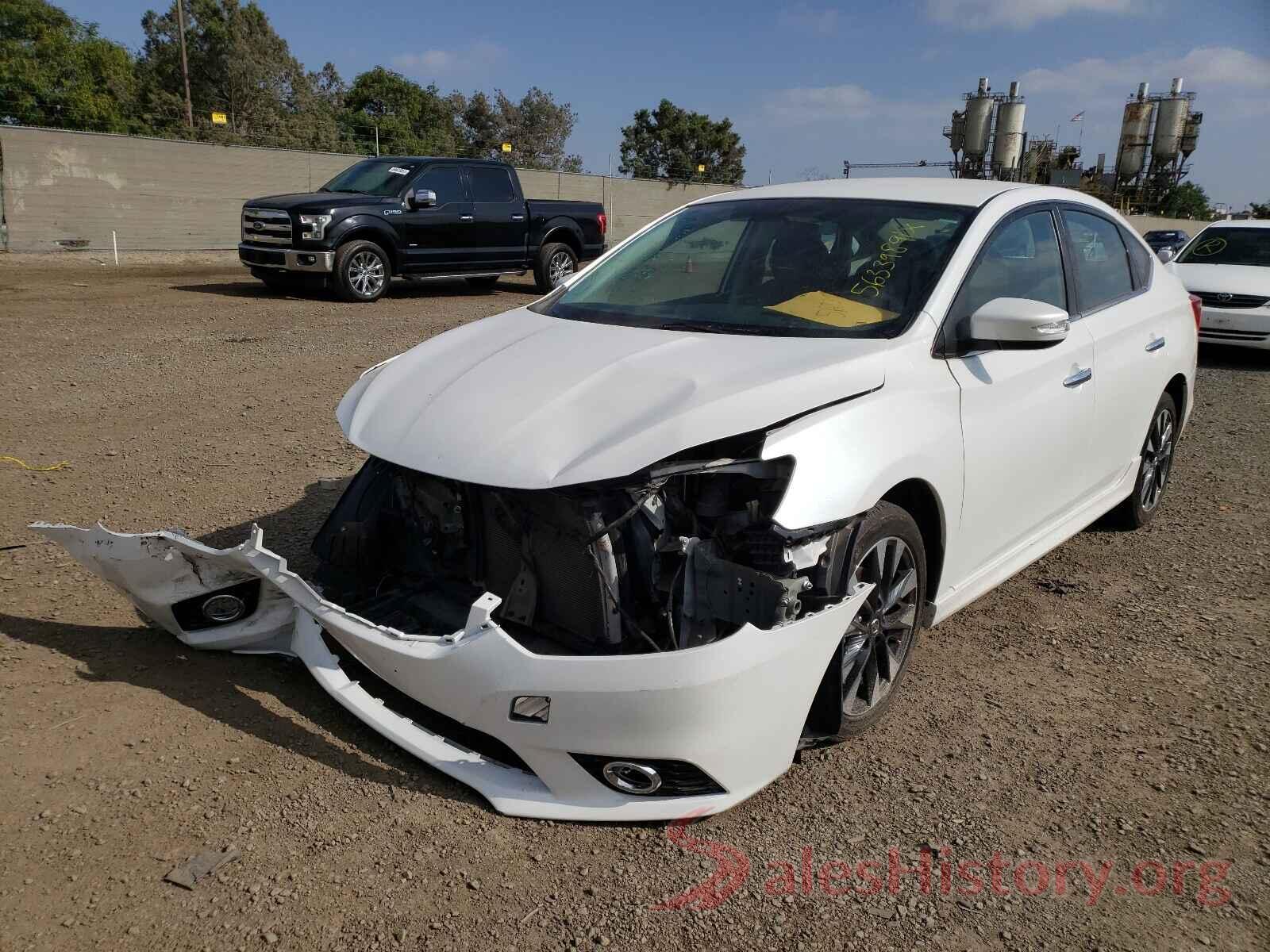 3N1AB7AP6KY264340 2019 NISSAN SENTRA