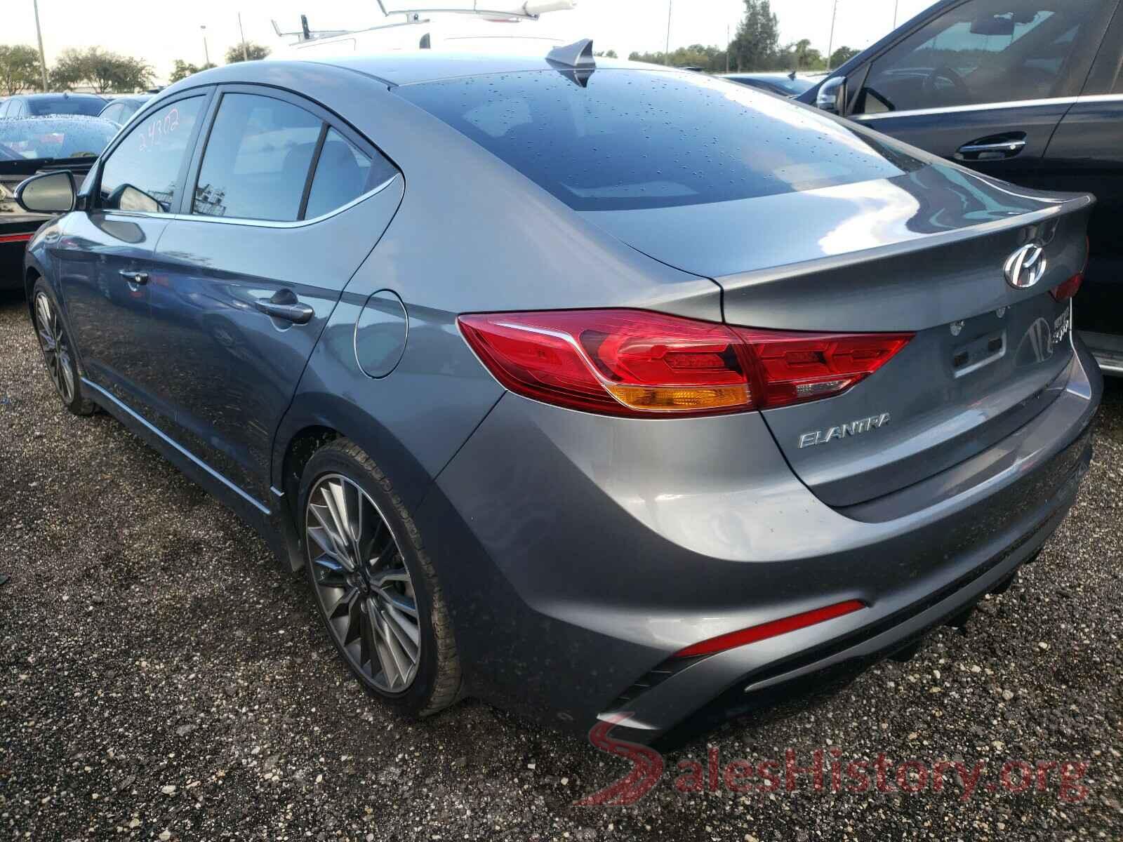 KMHD04LB3JU702261 2018 HYUNDAI ELANTRA