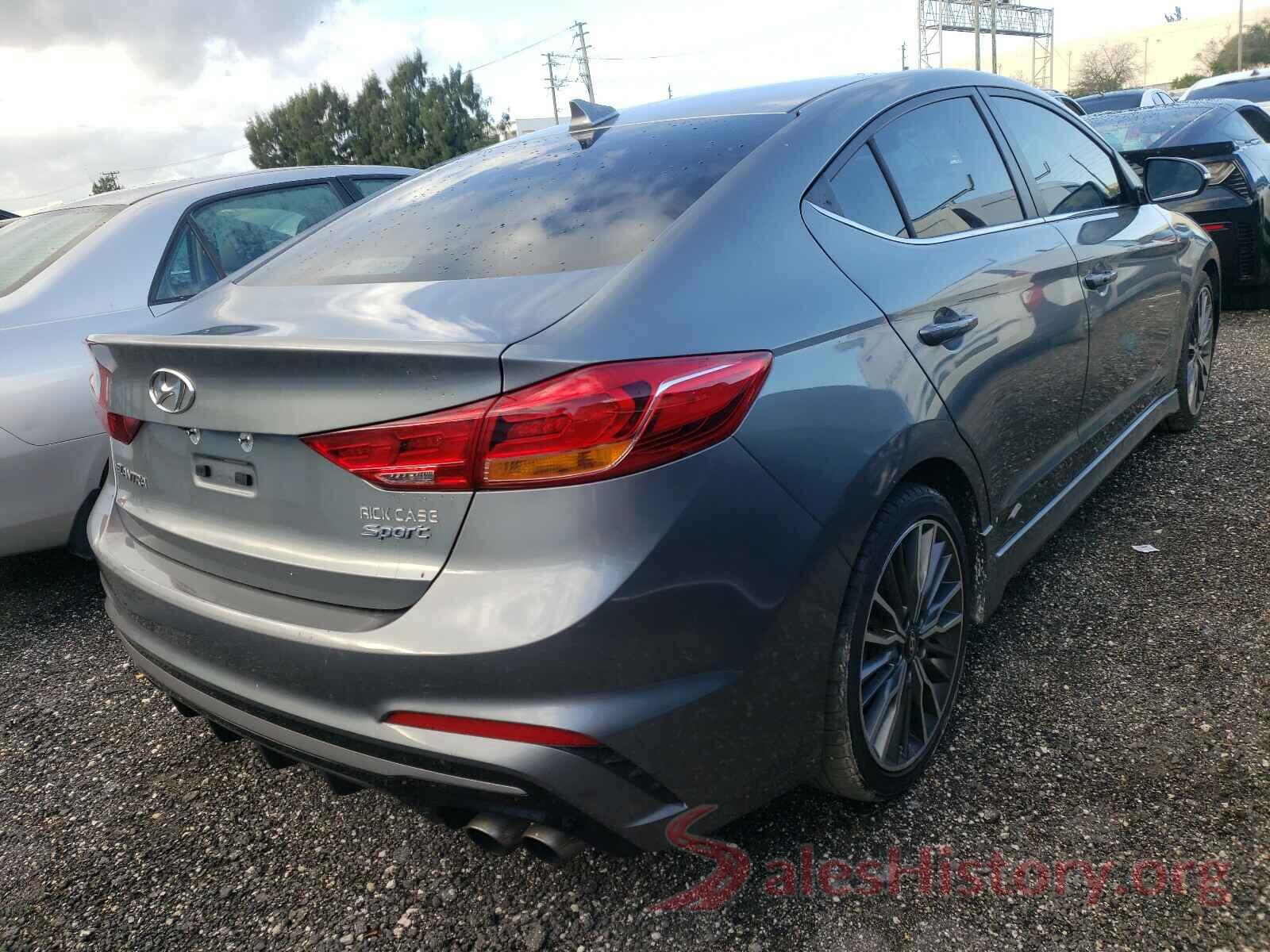 KMHD04LB3JU702261 2018 HYUNDAI ELANTRA