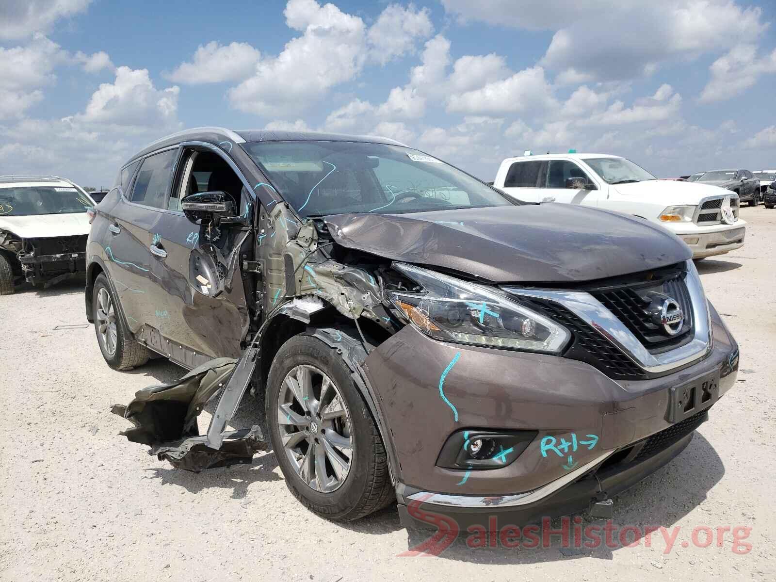 5N1AZ2MG8JN141511 2018 NISSAN MURANO