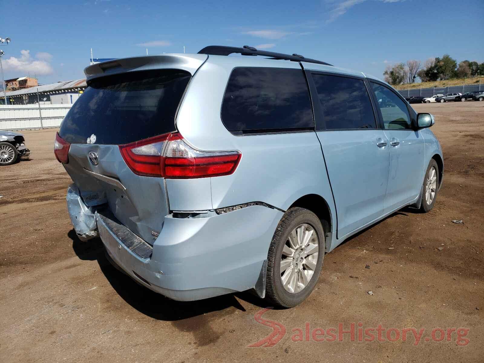 5TDDK3DC2GS133979 2016 TOYOTA SIENNA