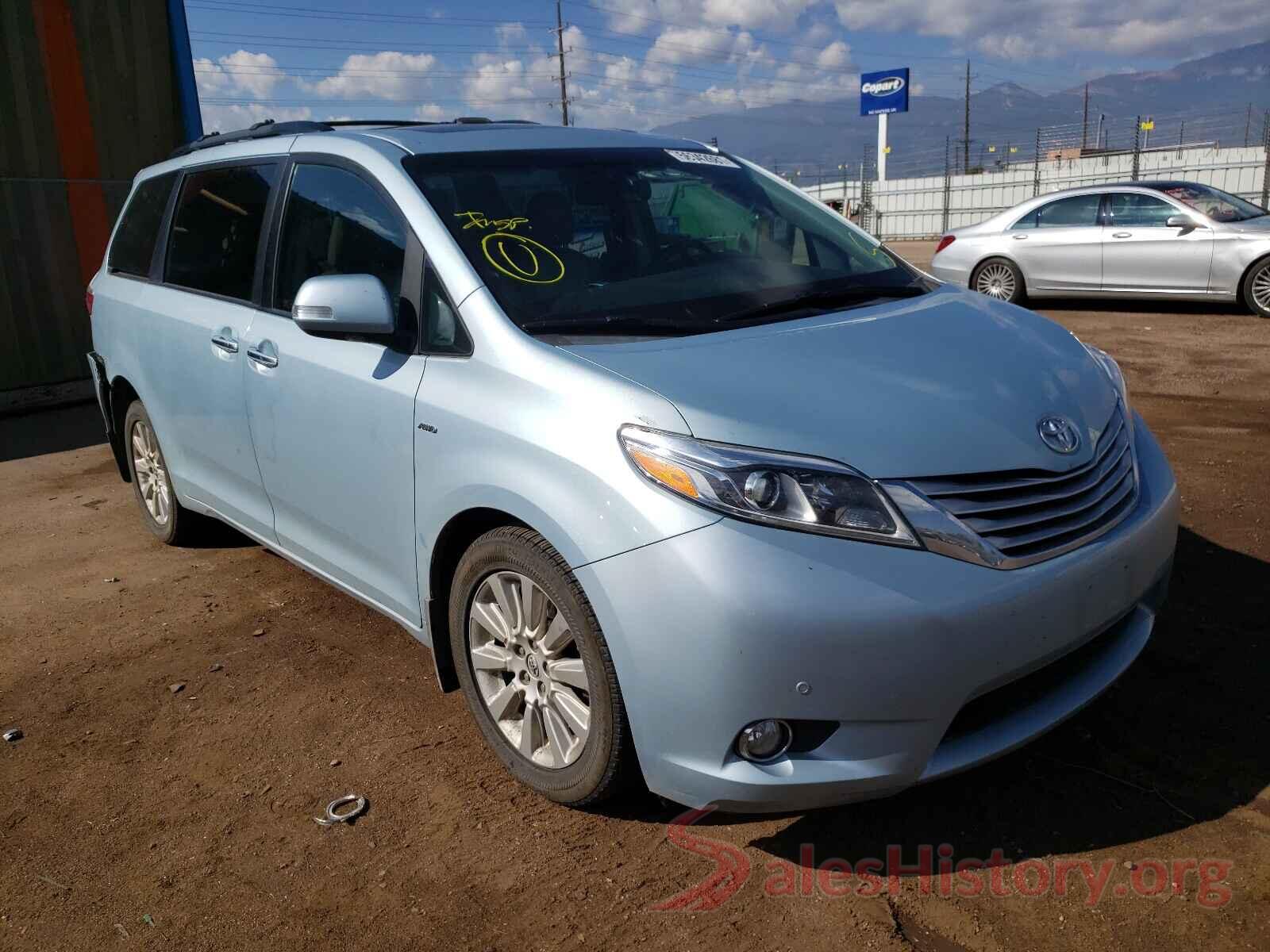 5TDDK3DC2GS133979 2016 TOYOTA SIENNA