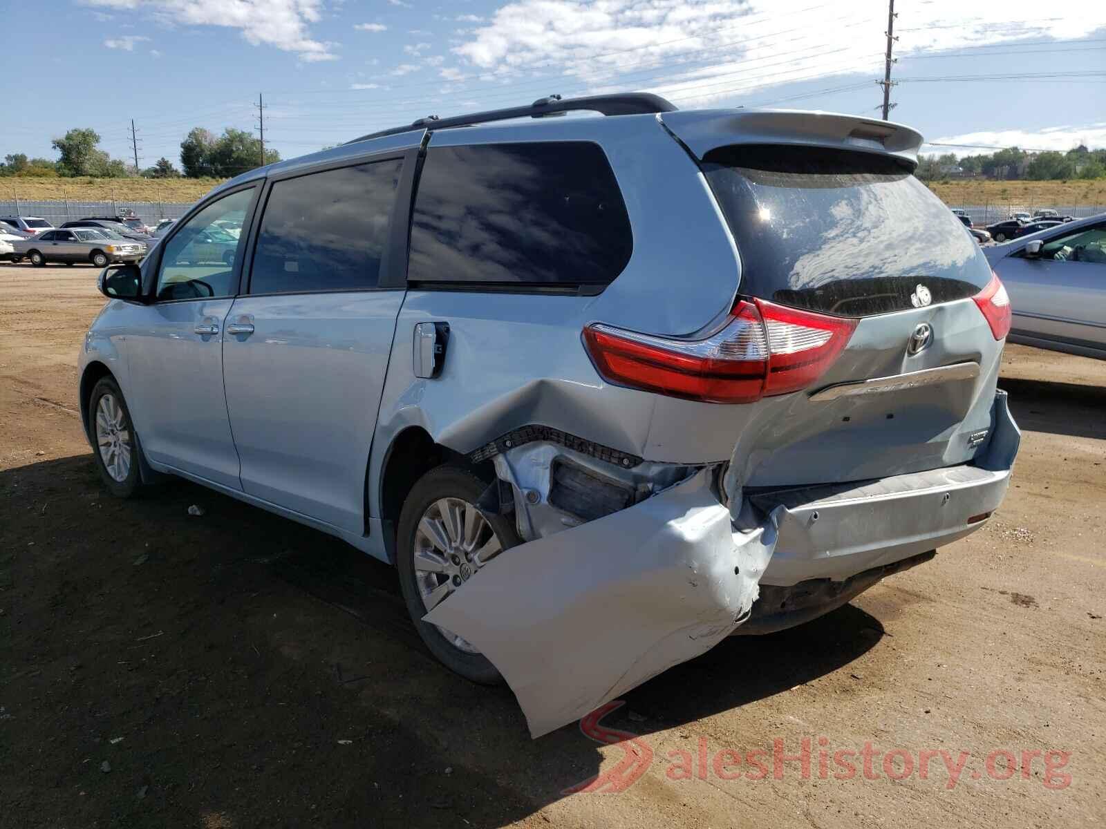 5TDDK3DC2GS133979 2016 TOYOTA SIENNA