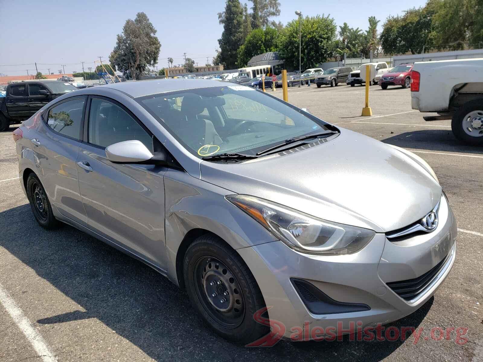 KMHDH4AE8GU542795 2016 HYUNDAI ELANTRA