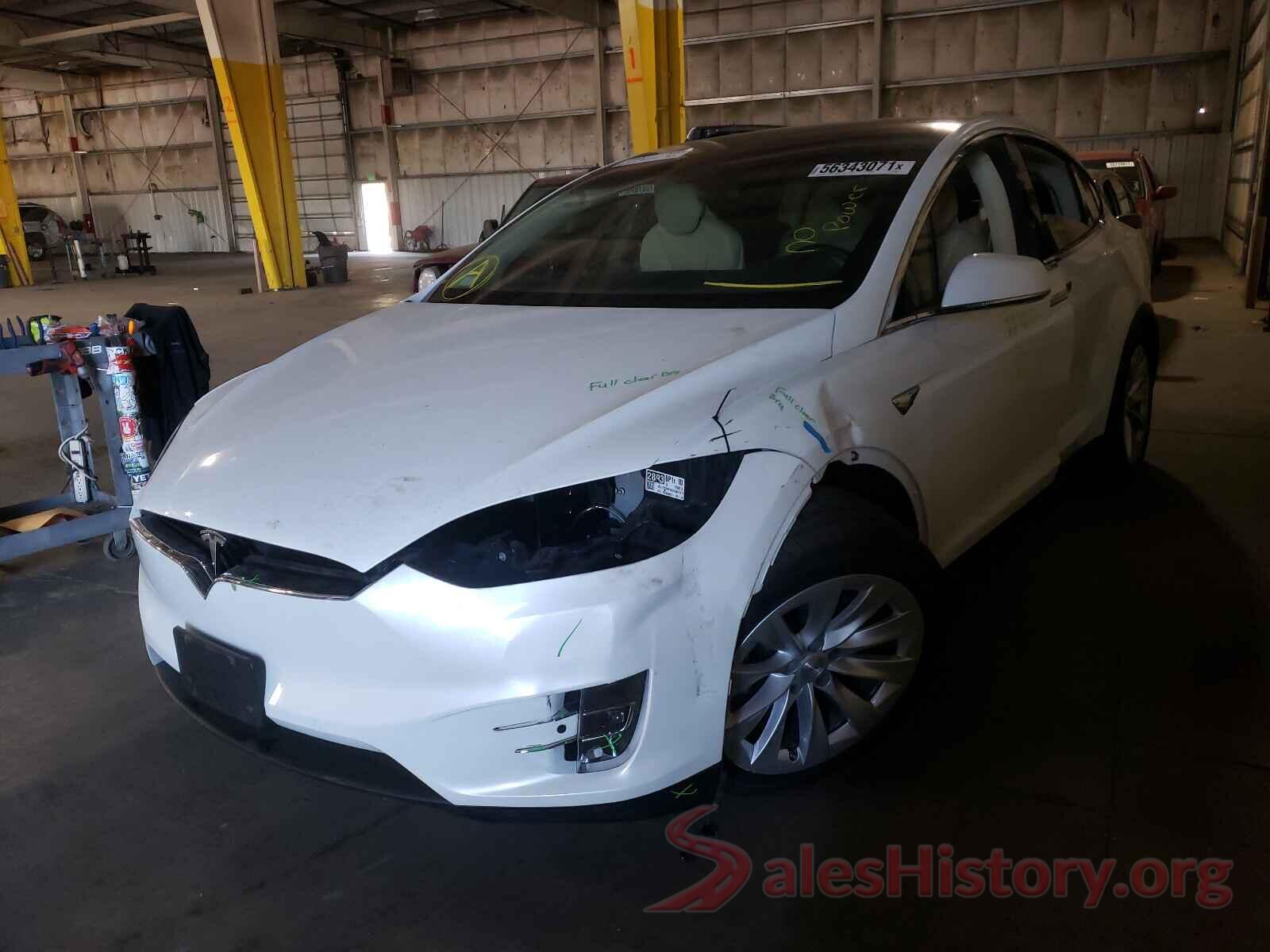 5YJXCDE24HF052008 2017 TESLA MODEL X