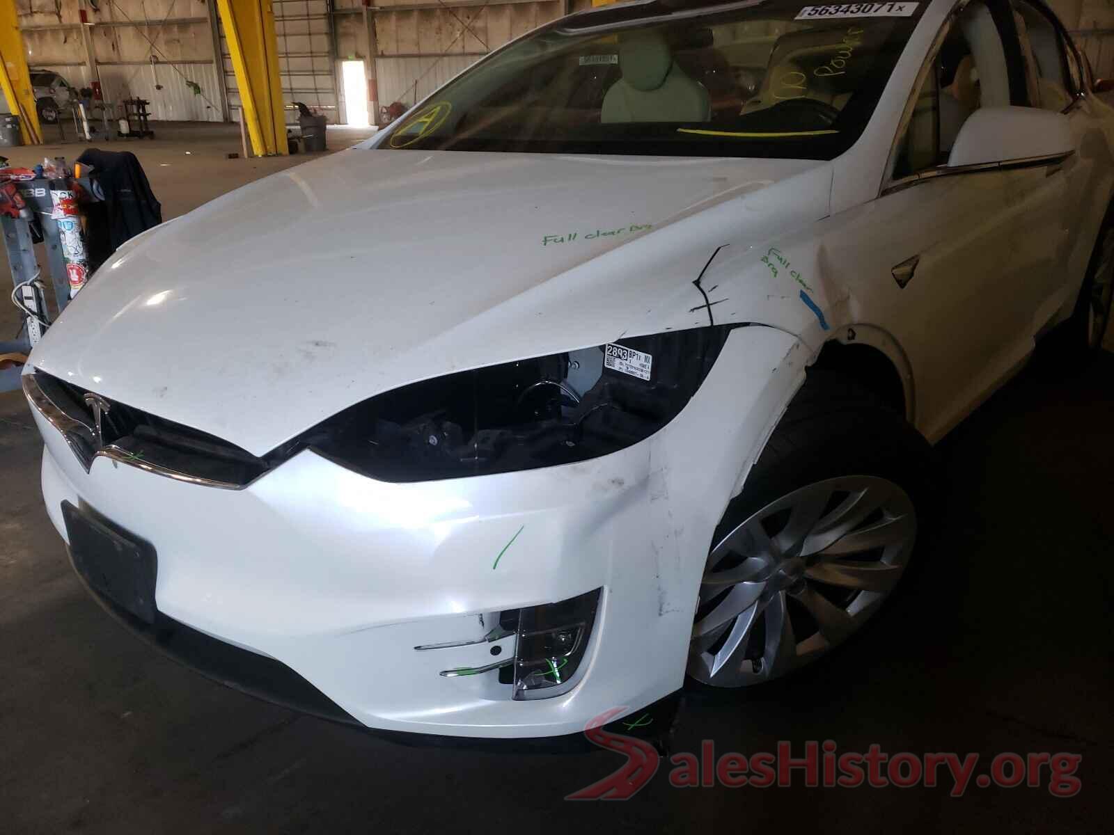 5YJXCDE24HF052008 2017 TESLA MODEL X