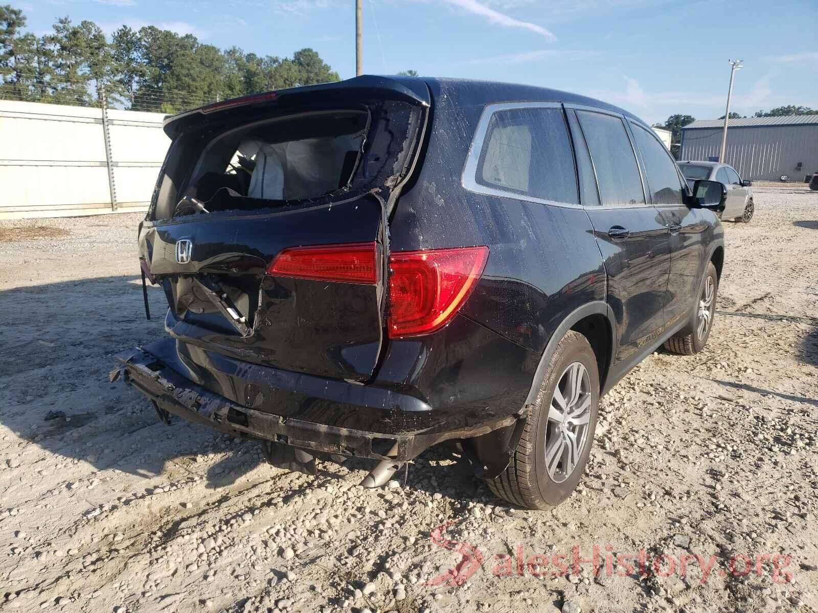 5FNYF5H6XHB034953 2017 HONDA PILOT