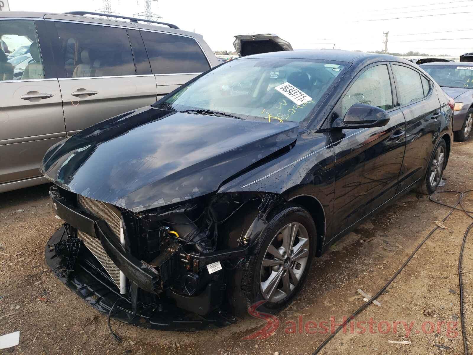 5NPD84LF9JH222803 2018 HYUNDAI ELANTRA