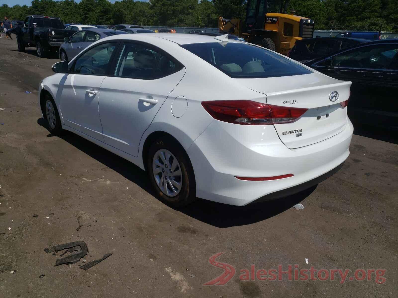 5NPD74LF6HH209102 2017 HYUNDAI ELANTRA