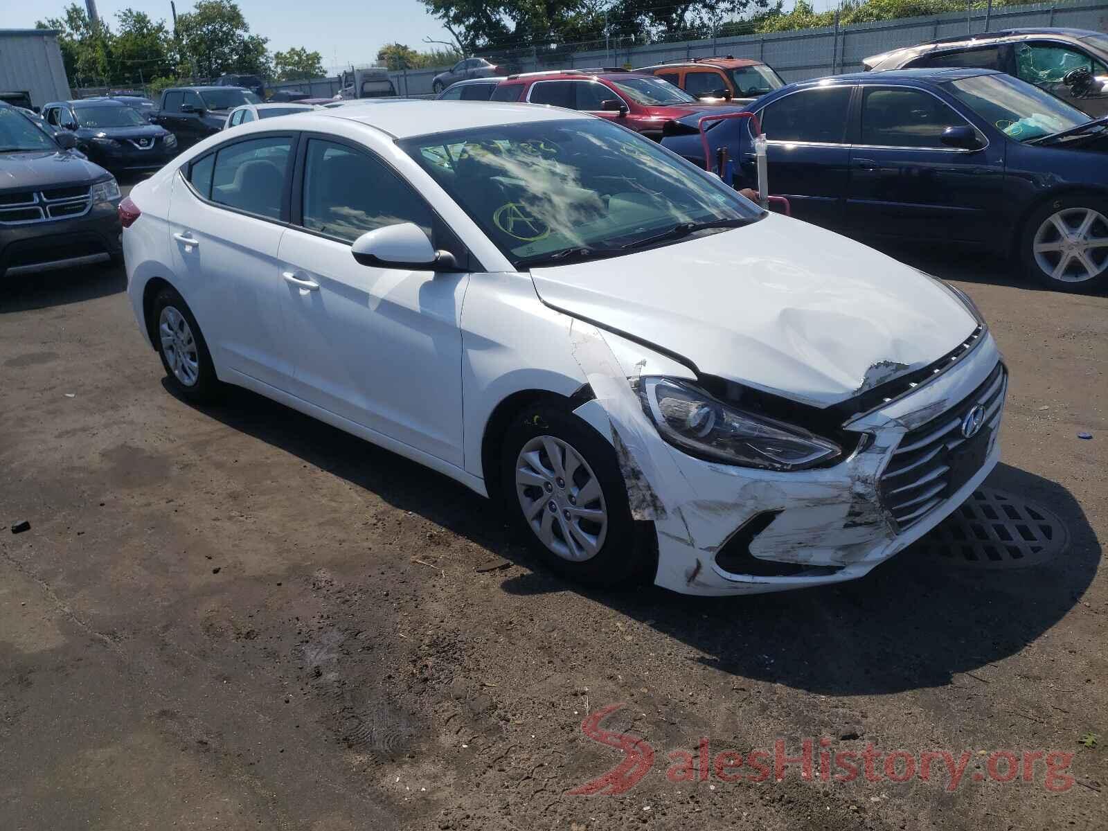 5NPD74LF6HH209102 2017 HYUNDAI ELANTRA