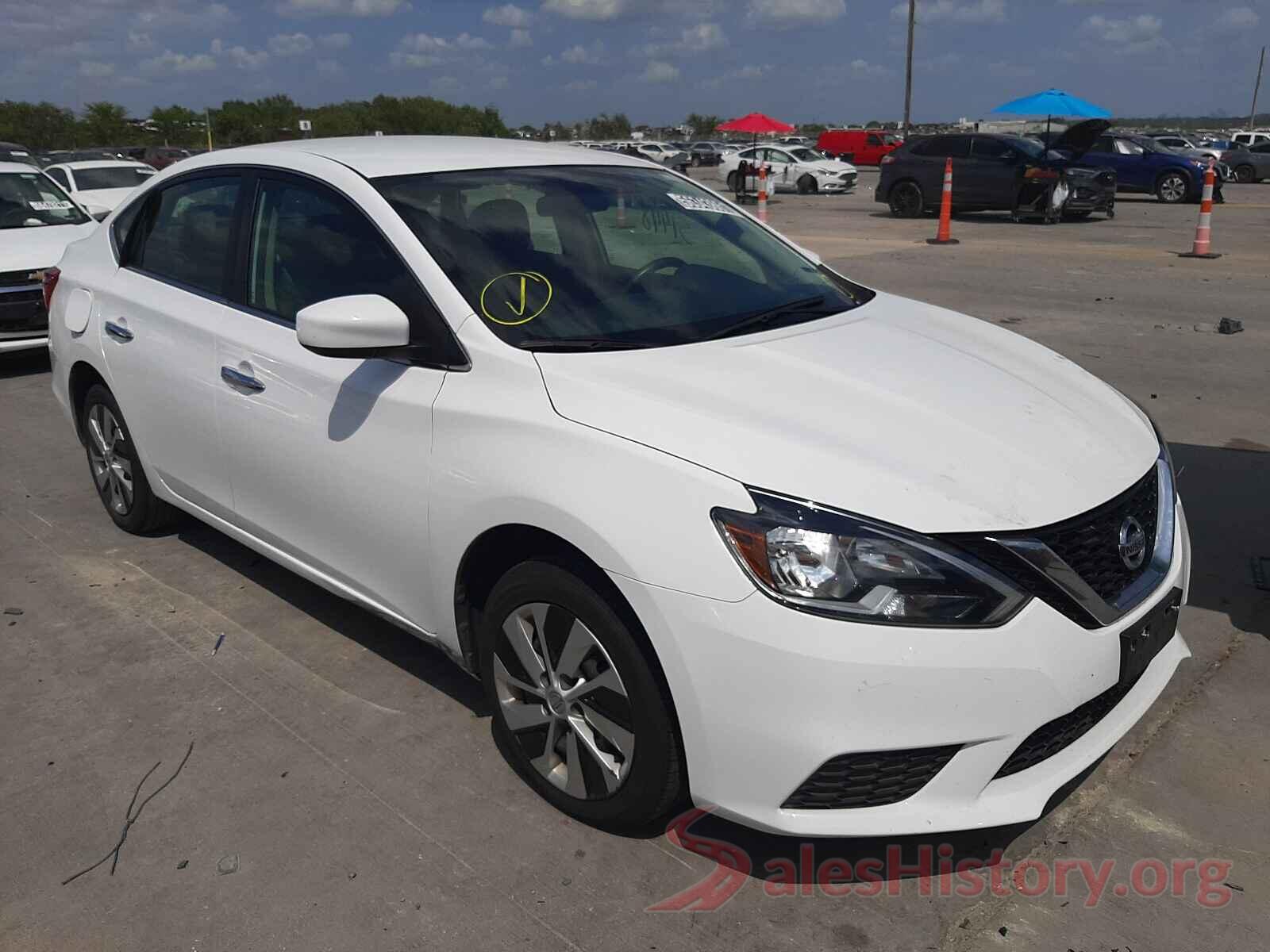 3N1AB7AP8KY305521 2019 NISSAN SENTRA