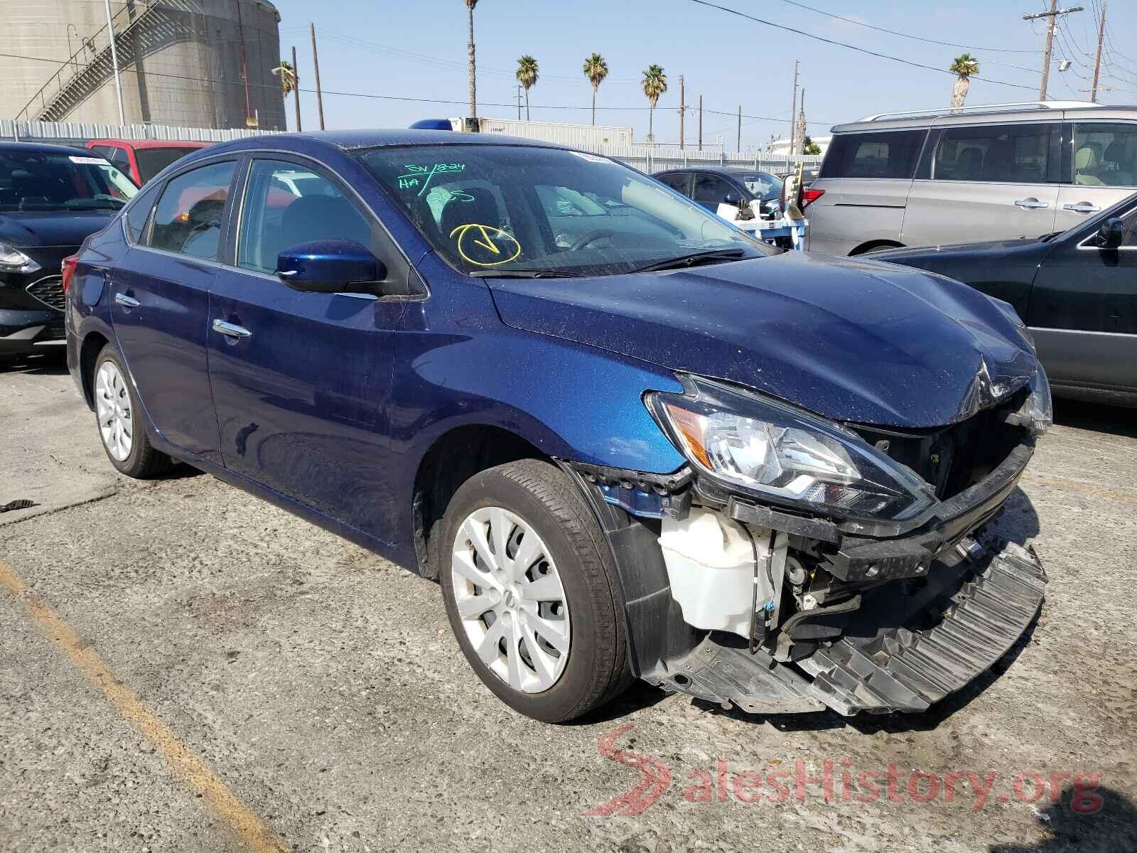 3N1AB7AP5KY342932 2019 NISSAN SENTRA