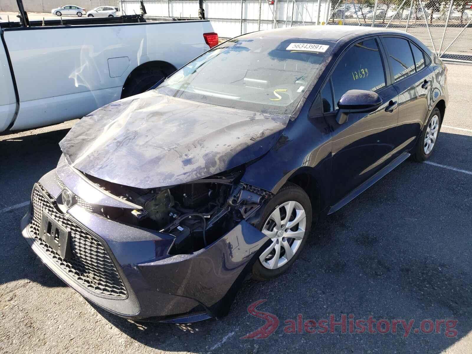 5YFEPMAE7MP162593 2021 TOYOTA COROLLA