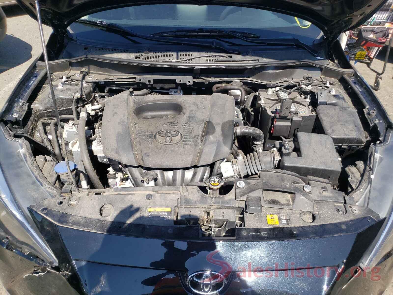 3MYDLBYV6LY711587 2020 TOYOTA YARIS